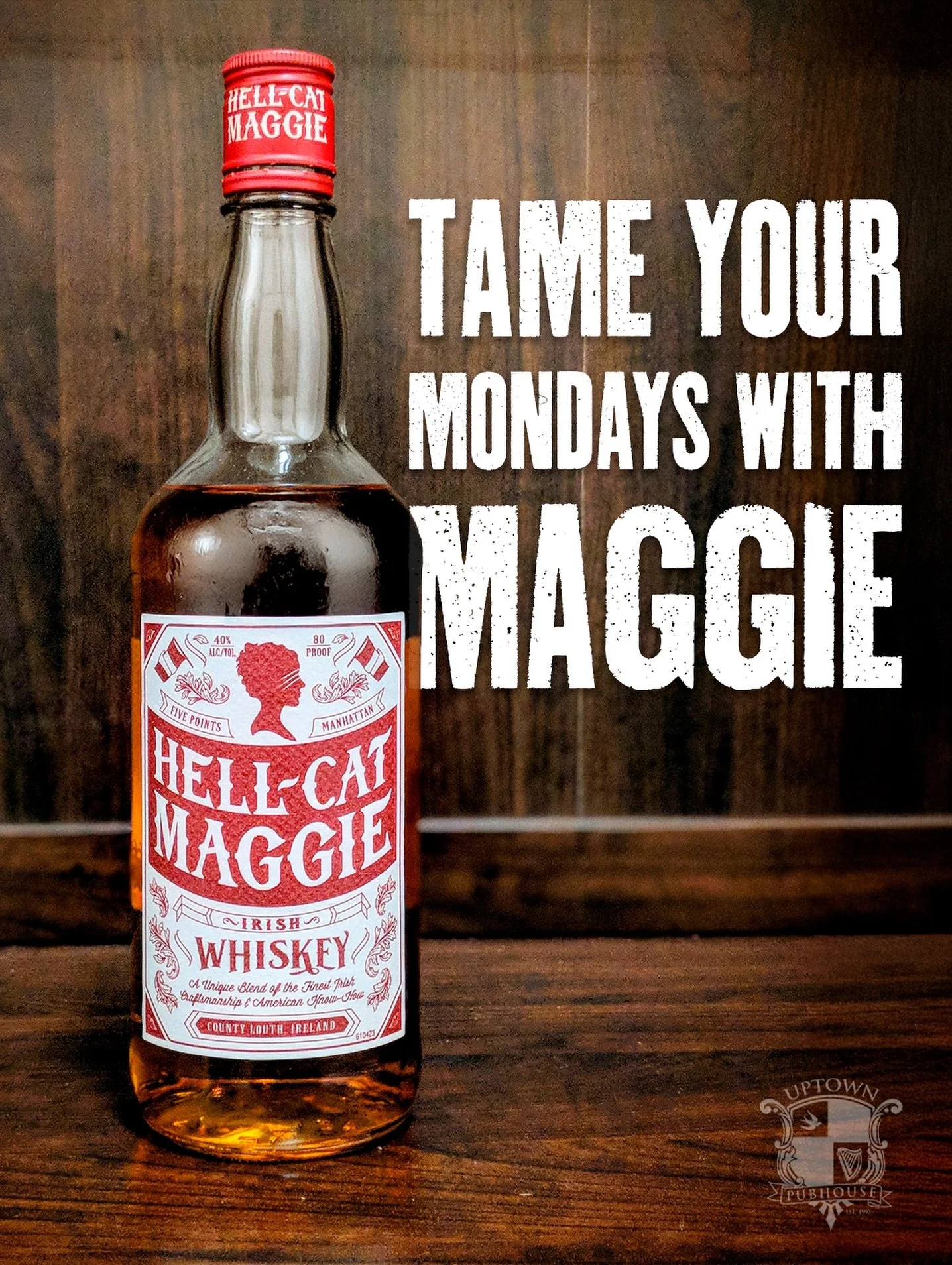 🥃 Mondays can be rough&hellip; so why not drink like a legend who was too?

All October long, we&rsquo;re serving up $5 Hellcat Maggie every Monday, a whiskey named after one of the roughest ruffians of 19th-century New York. ⚔️

You might remember 