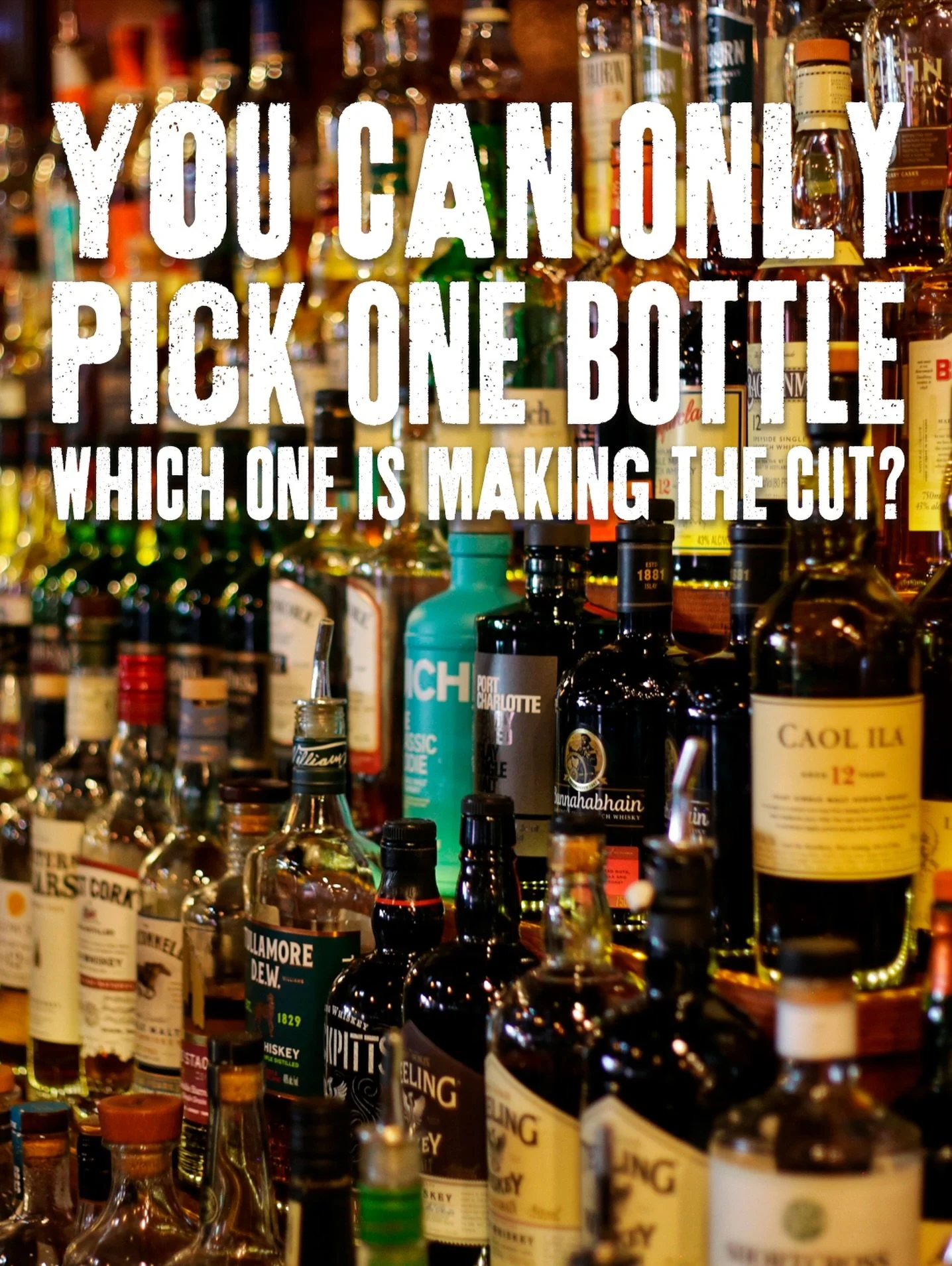 🥃🦃 With Thanksgiving tomorrow, there&rsquo;s only one question that really matters&hellip;

Which bottle are you bringing to dinner?