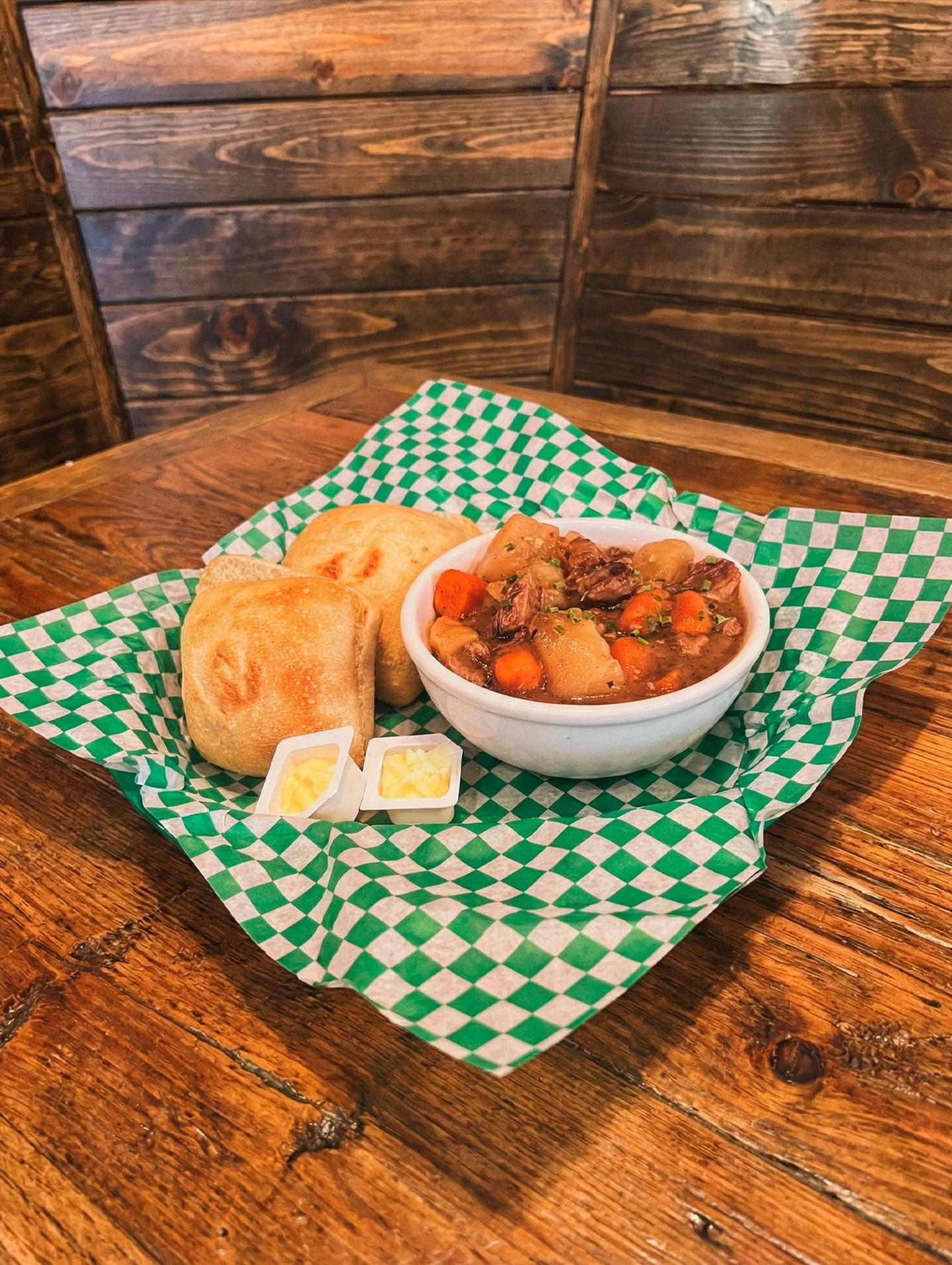 🥘🍺 Fresh batch alert.

Our Guinness Stew is hot, hearty, and ready for you right now. Slow-cooked goodness with rich Guinness flavor, tender meat, and cozy vibes in every bowl.

It&rsquo;s the kind of day that calls for stew. Come warm up.
