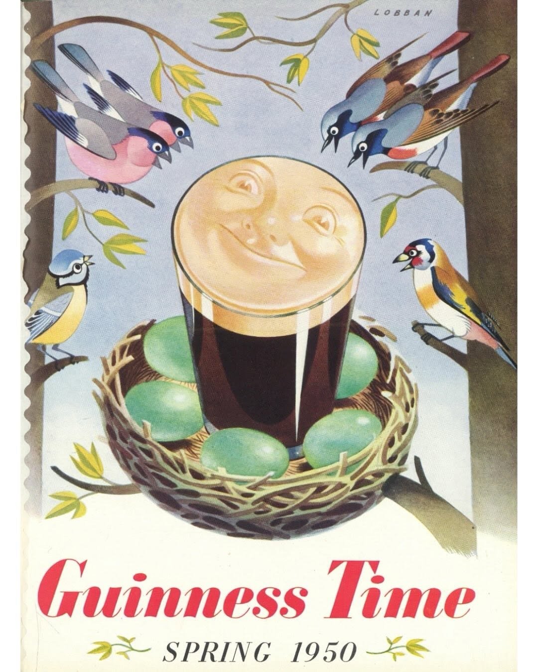 🌤️☘️ It certainly felt like spring out there today, eh?

In honor of that feeling, here are some of the best classic springtime Guinness posters to match the mood. 
Nothing says spring quite like a proper pint. 🍺✨