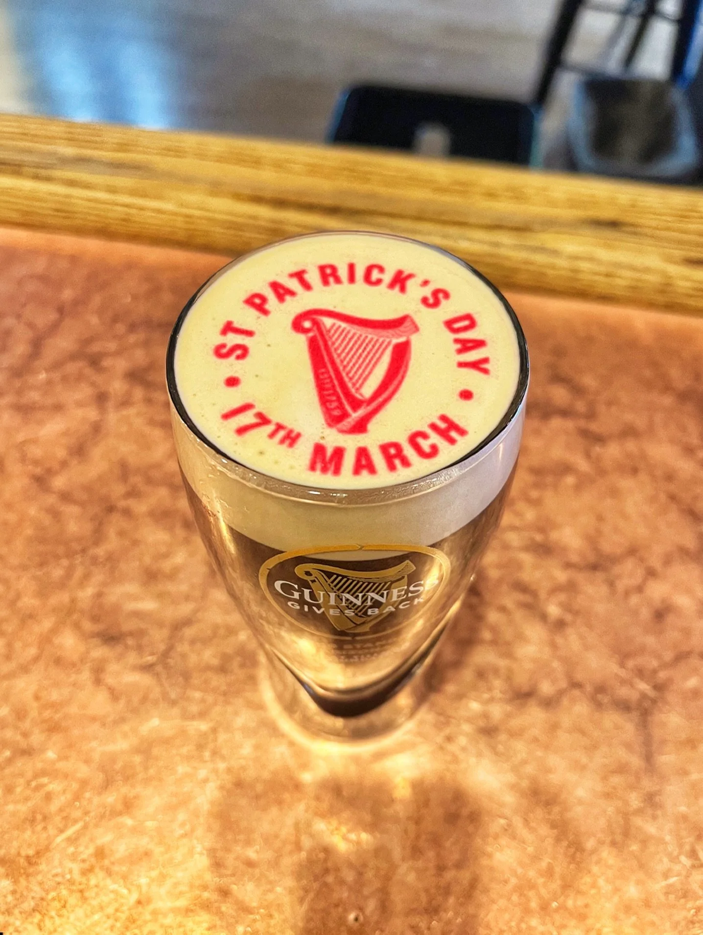 ☘️ Friendly reminder&hellip; St. Patrick&rsquo;s Day is tomorrow.

In case you somehow forgot. (But how could you?)

Keep an eye out for a fun new contest centered around our incredible Stoutie Ripples Guinness printer, where you&rsquo;ll have a chan