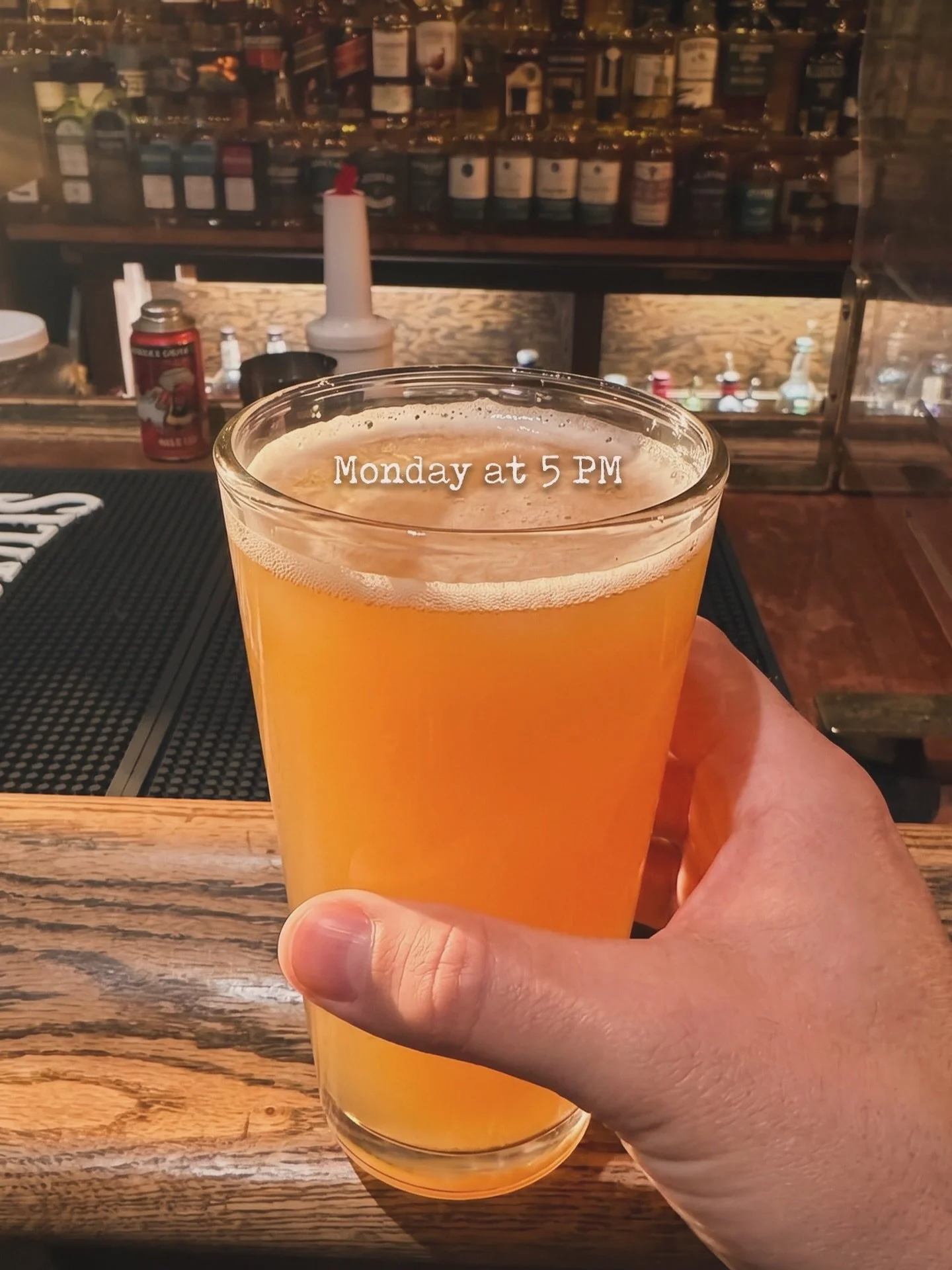 🍺😌 Monday, 5PM.
Been thinking about this moment all day.