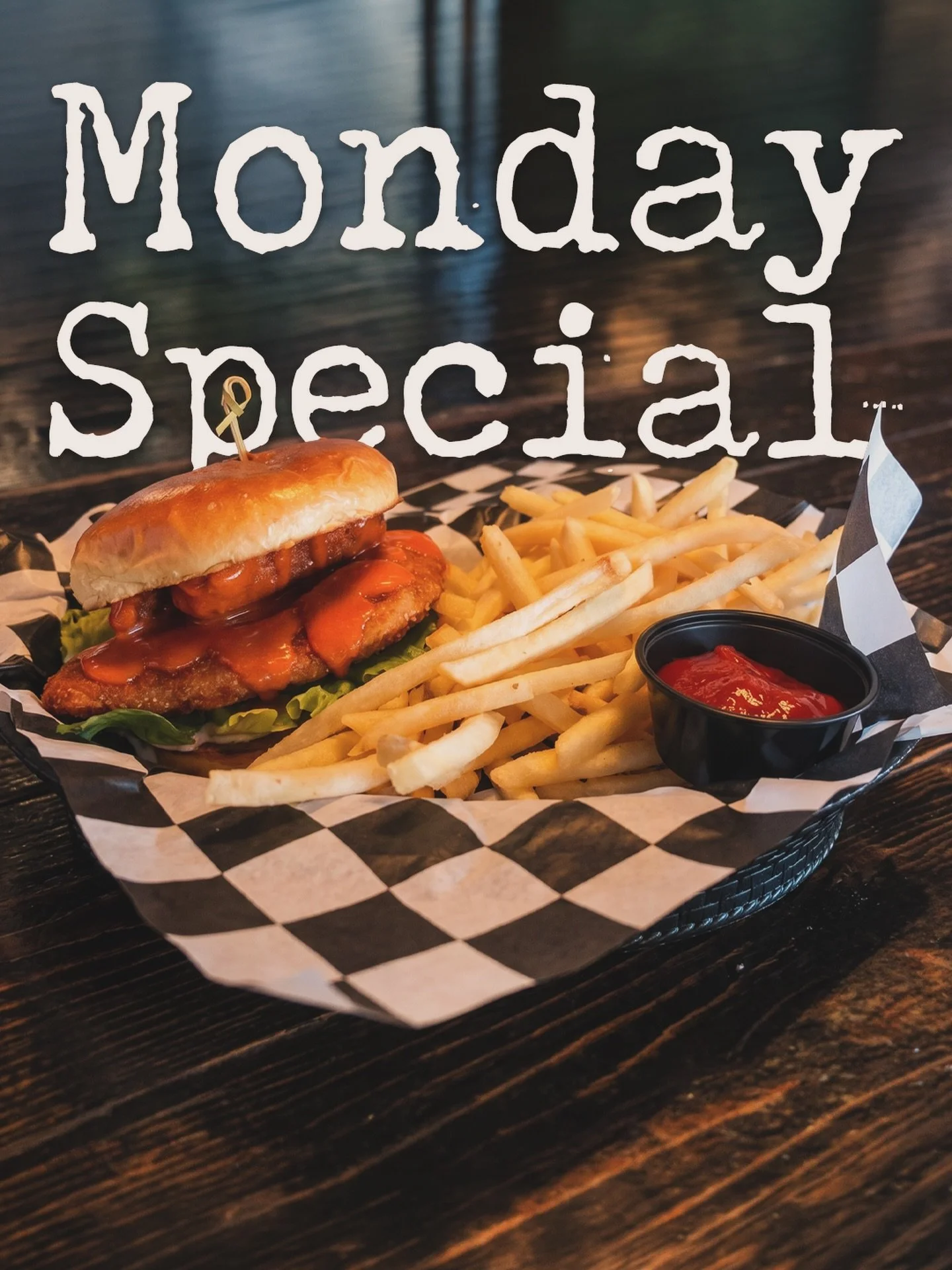 🐟🔥 New month. Fresh eats.

June is here, and Chef Nick is kicking it off with something special.

Our special Buffalo Fish Sandwich features crispy breaded Alaskan pollock, fresh green leaf lettuce, a touch of mayo, and just the right drizzle of bu