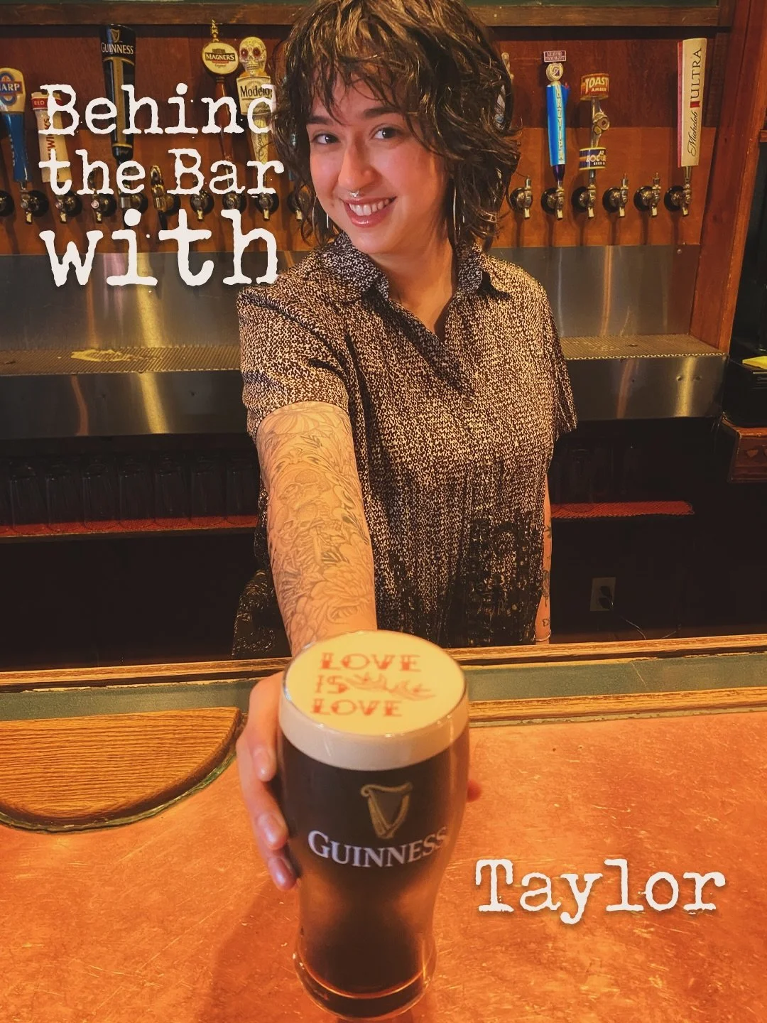🍻 Behind the Bar: Taylor

We&rsquo;re kicking off our new Get to Know You series with the one and only Taylor.

We asked her a few questions so you can get to know her a little better:

𝗪𝗵𝗮𝘁&rsquo;𝘀 𝘆𝗼𝘂𝗿 𝗴𝗼-𝘁𝗼 𝗱𝗿𝗶𝗻𝗸 𝗼𝗿𝗱𝗲𝗿 𝘄𝗵