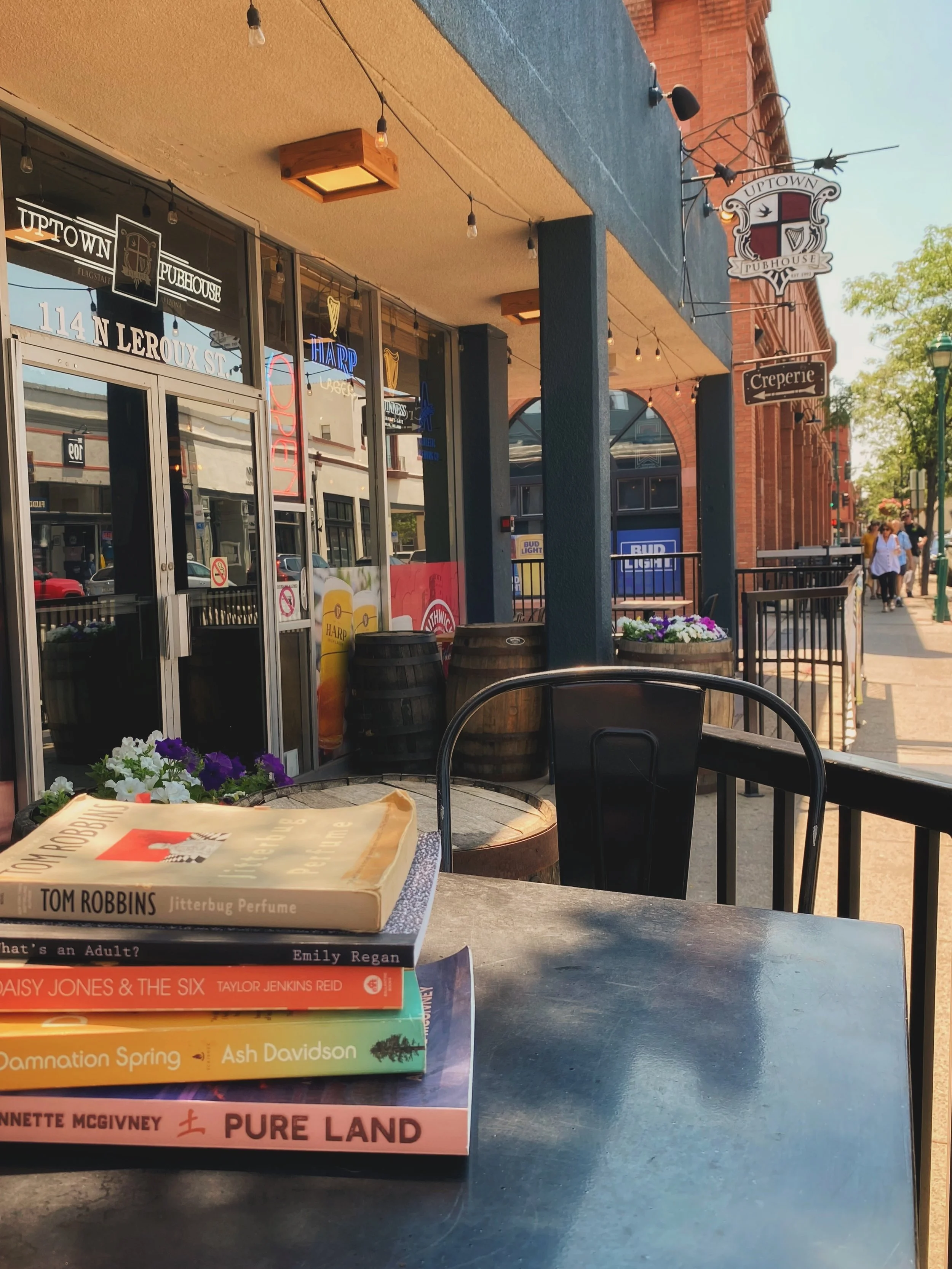 📚🍻 Happy National Book Lovers Day!

There is something special about a place where you can open a book, scribble down a thought, learn something new, share a conversation, and enjoy a good drink all at once.

At Uptown, we like to think the best ba