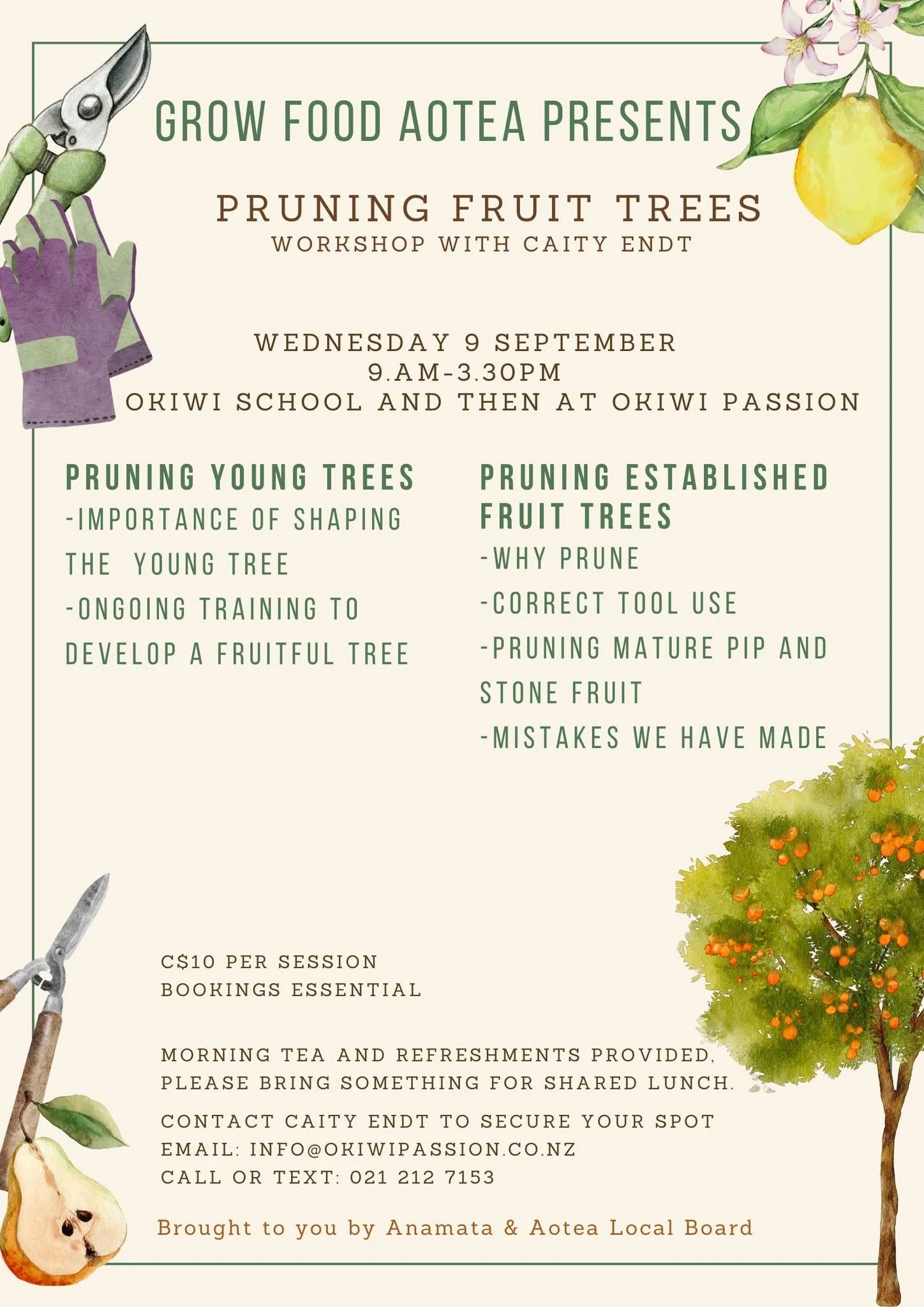 Pruning Young Trees