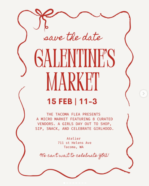 Galentine's Market with The Tacoma Flea