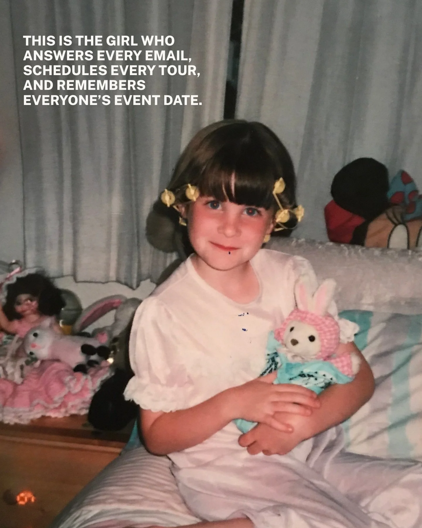 And I think she would be so proud

I love a fun trend but this one in particular feels really special. Behind all of our businesses is just a person with a dream. A reminder of our shared humanity and courage. For us small businesses owners, we chose