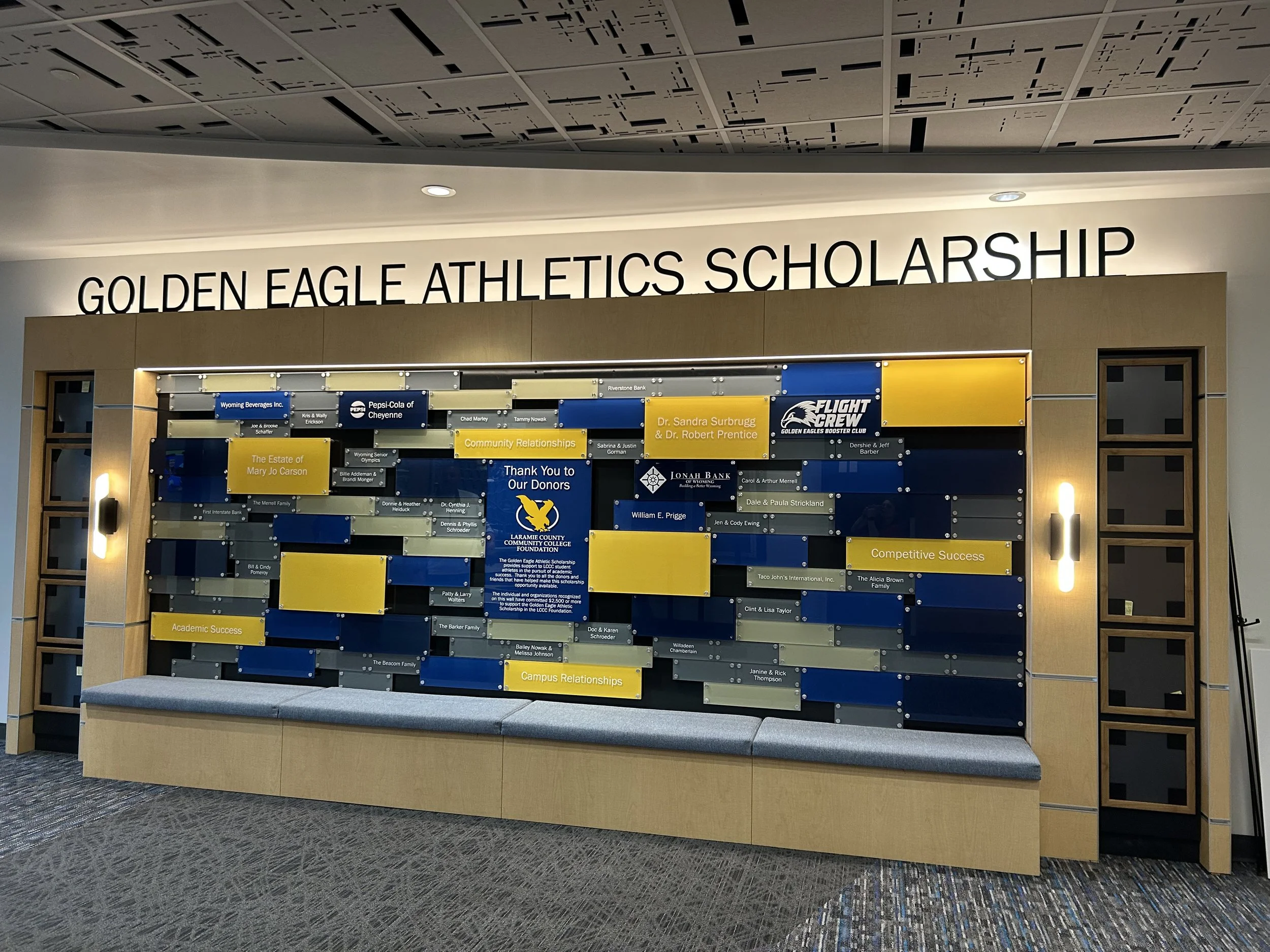 Laramie County Community College - Donor Wall