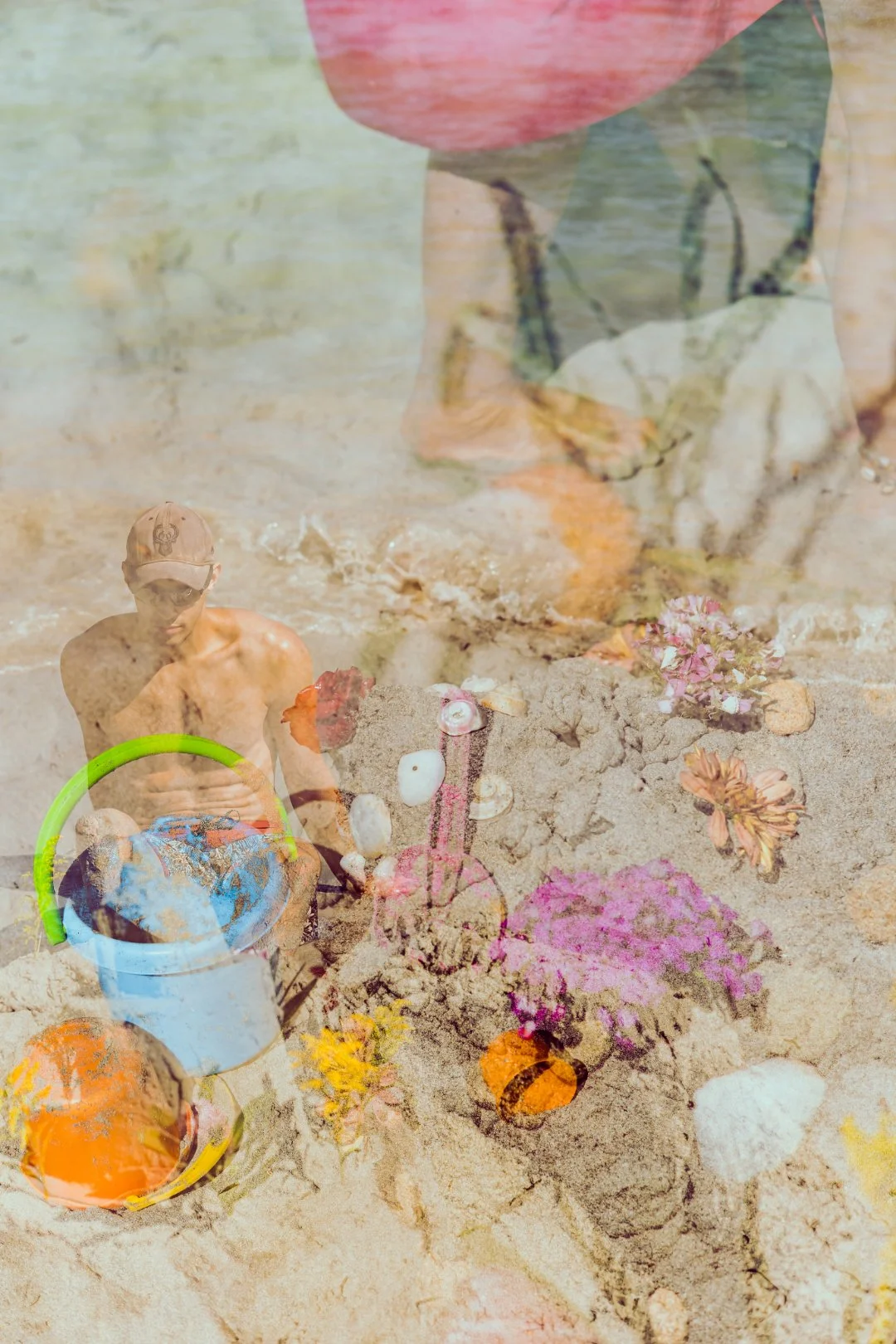 Flower Sandcastle Build