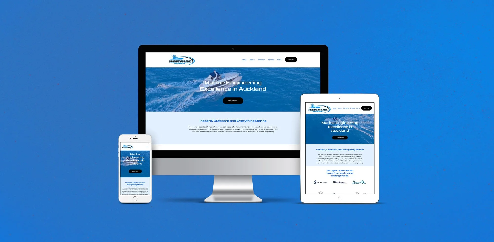 Westpark Marine Website Design