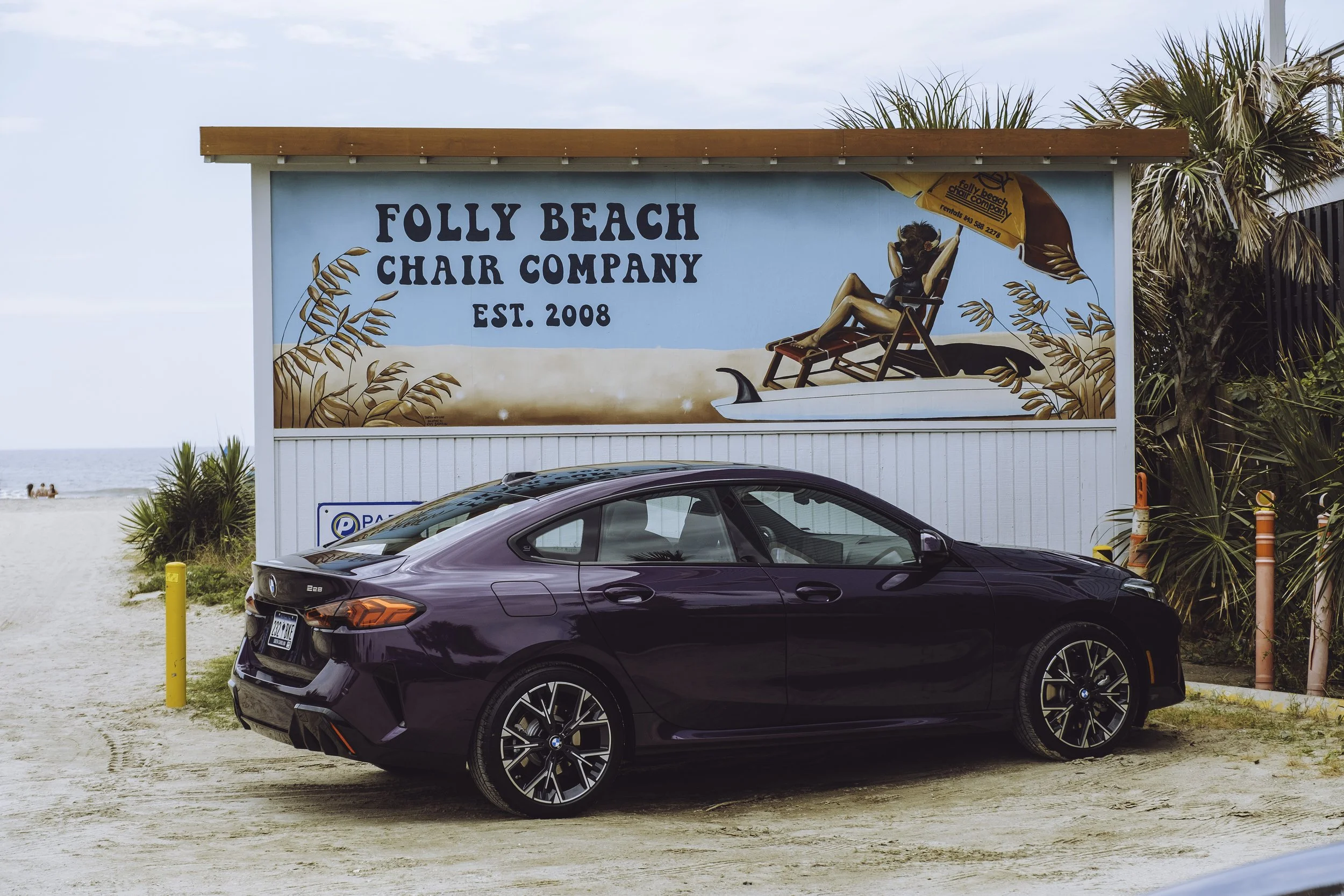 The BMW 228i brings turbocharged thrills to the shoreline.