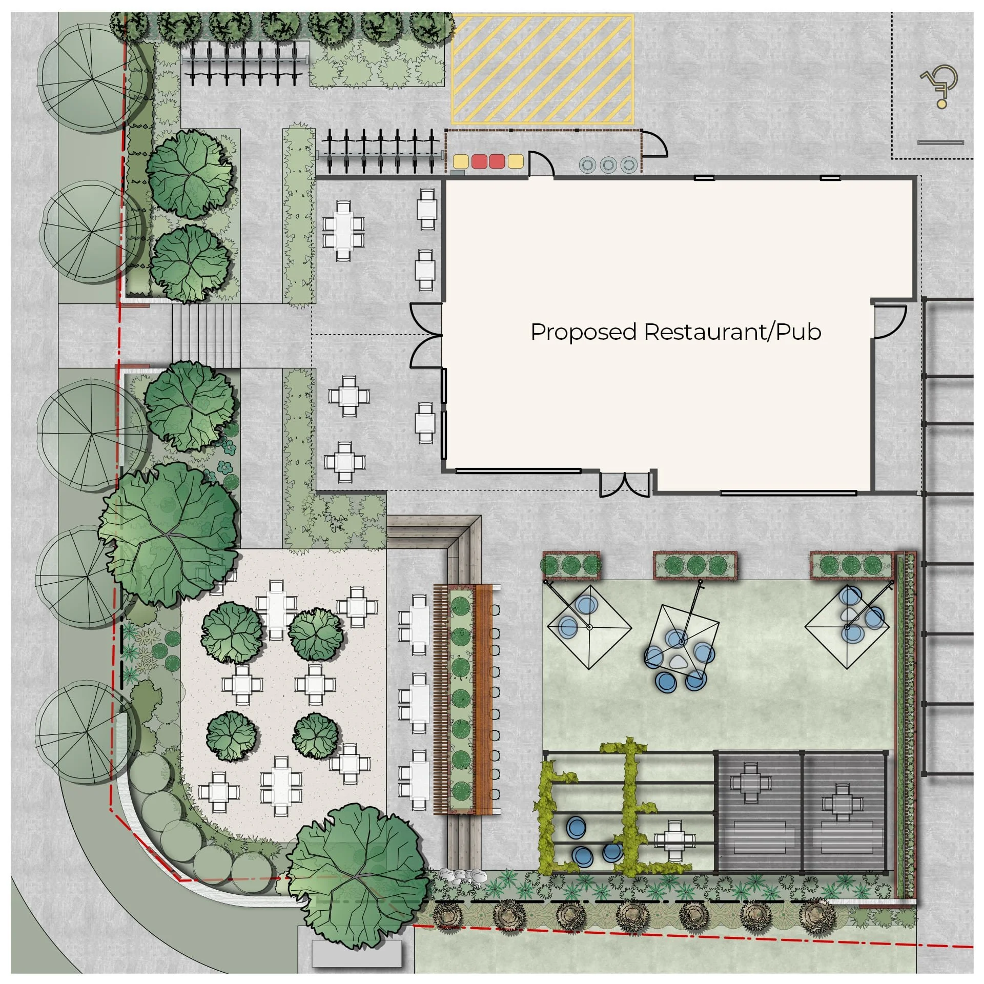 COMMERCIAL LANDSCAPE SET