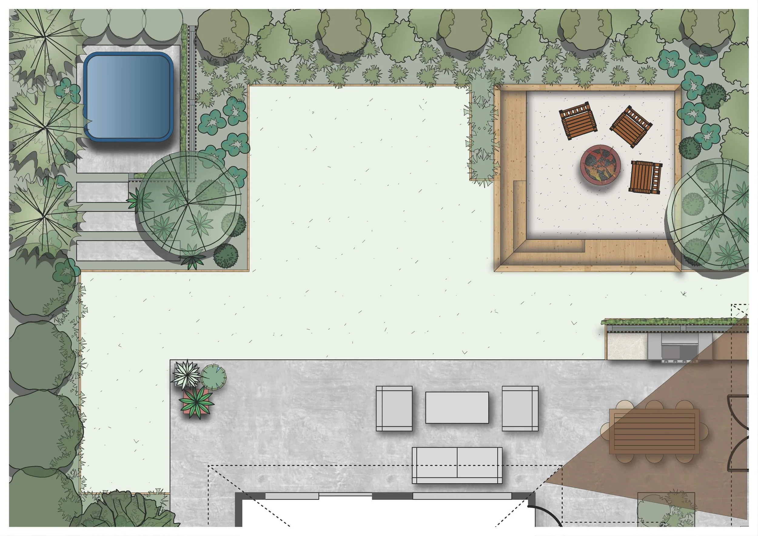 LANDSCAPE ASPECT PLAN — NV Design | Landscape Architecture