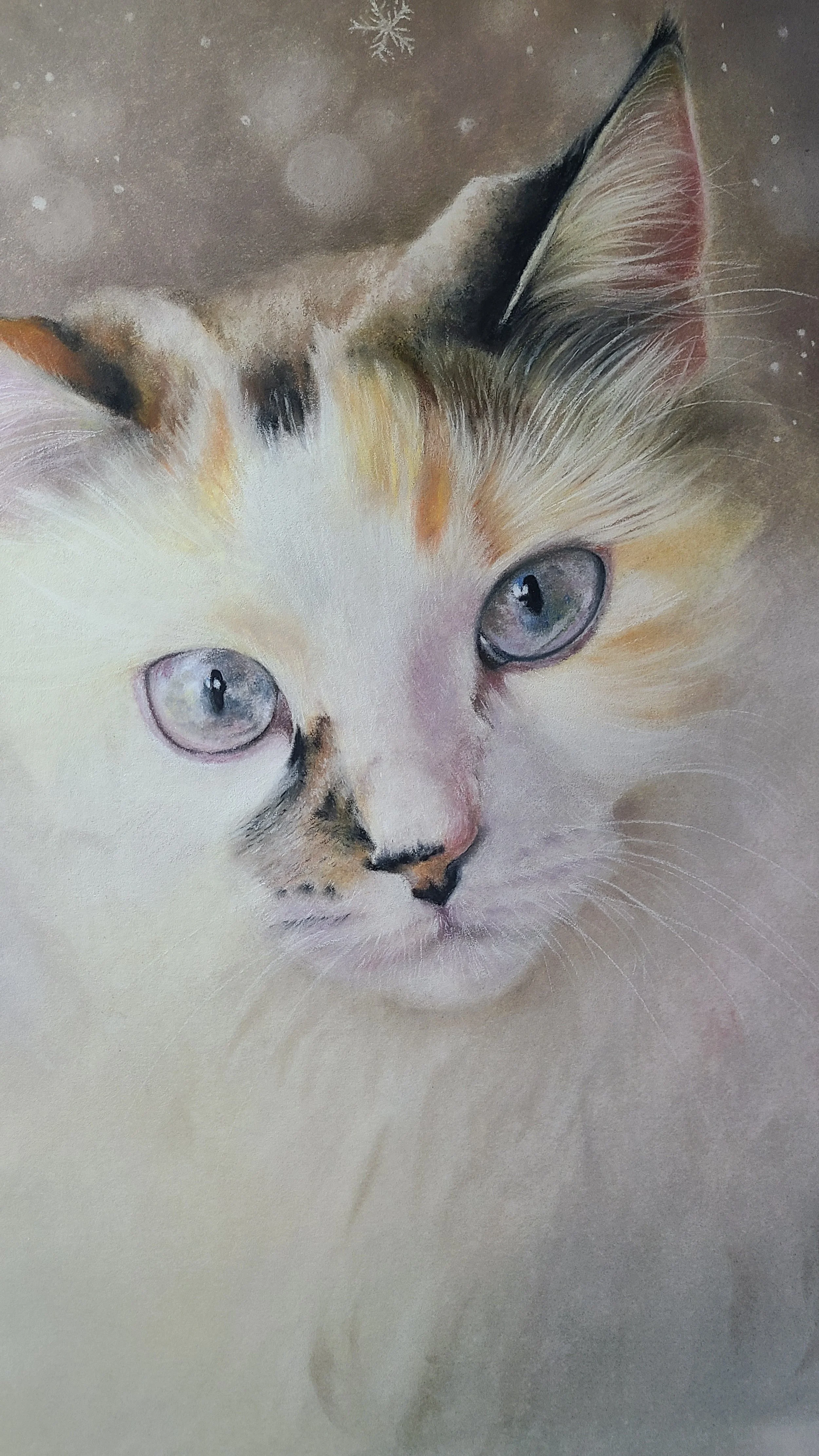 The Flake 16 x 20 Pastels 2024