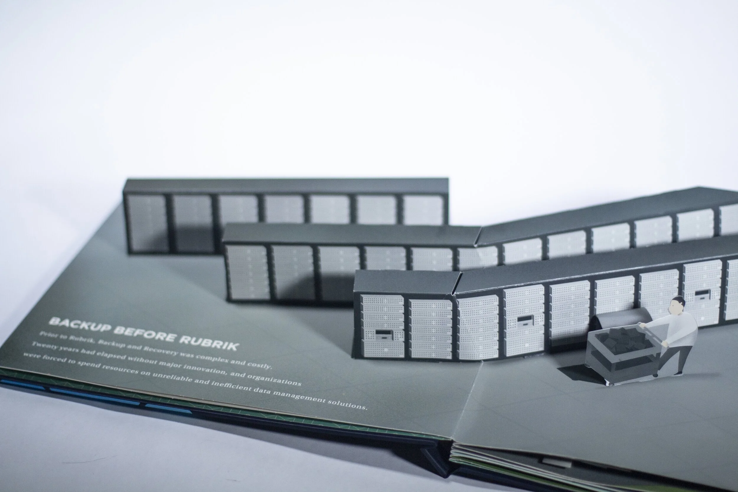 Company Story Pop-up Book