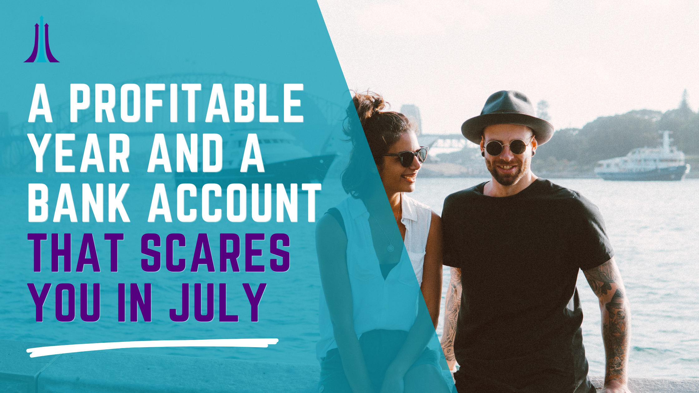 A profitable year and a bank account that scares you in July | Sarah Colgate