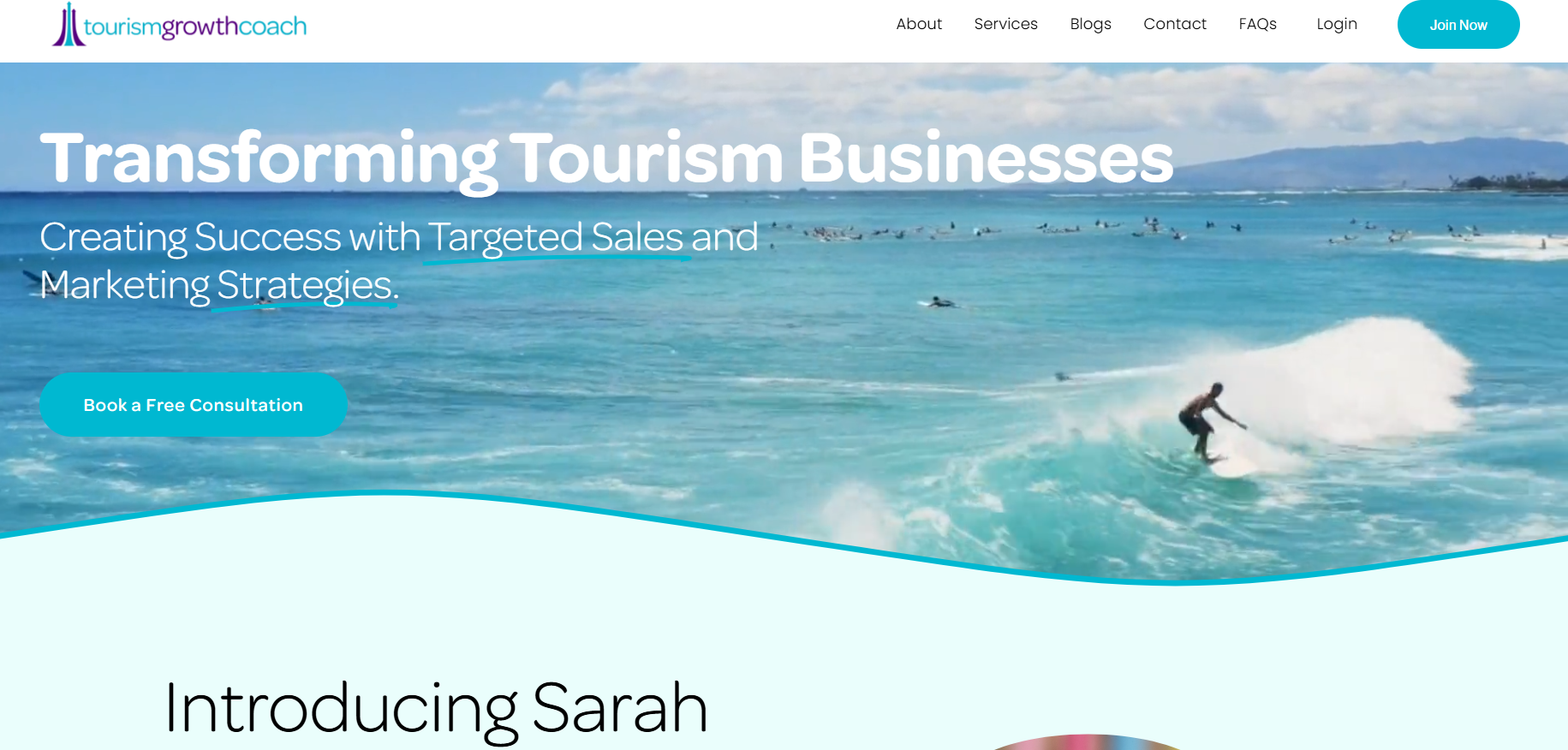 sarah colgate website