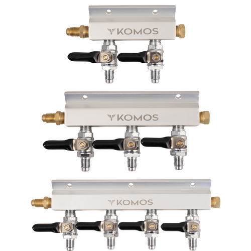 Gas Manifold to 1/4" Flare