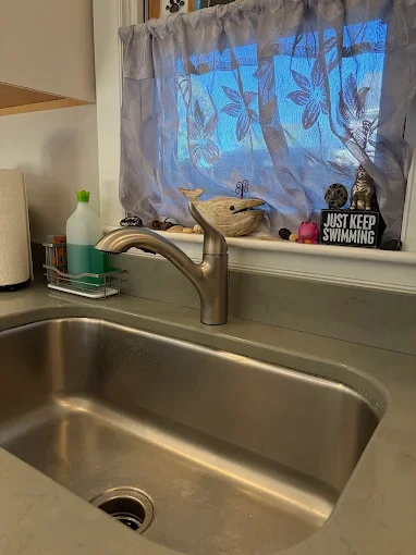 Kitchen sink and faucet