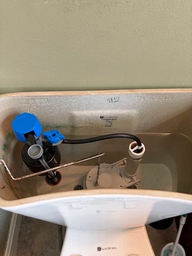 Toilet tank repair components