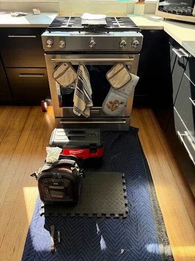 Range and appliance work area
