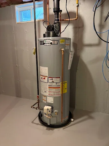 Water heater and piping