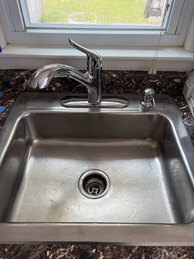 Kitchen sink and faucet