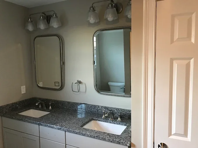 Bathroom double vanity