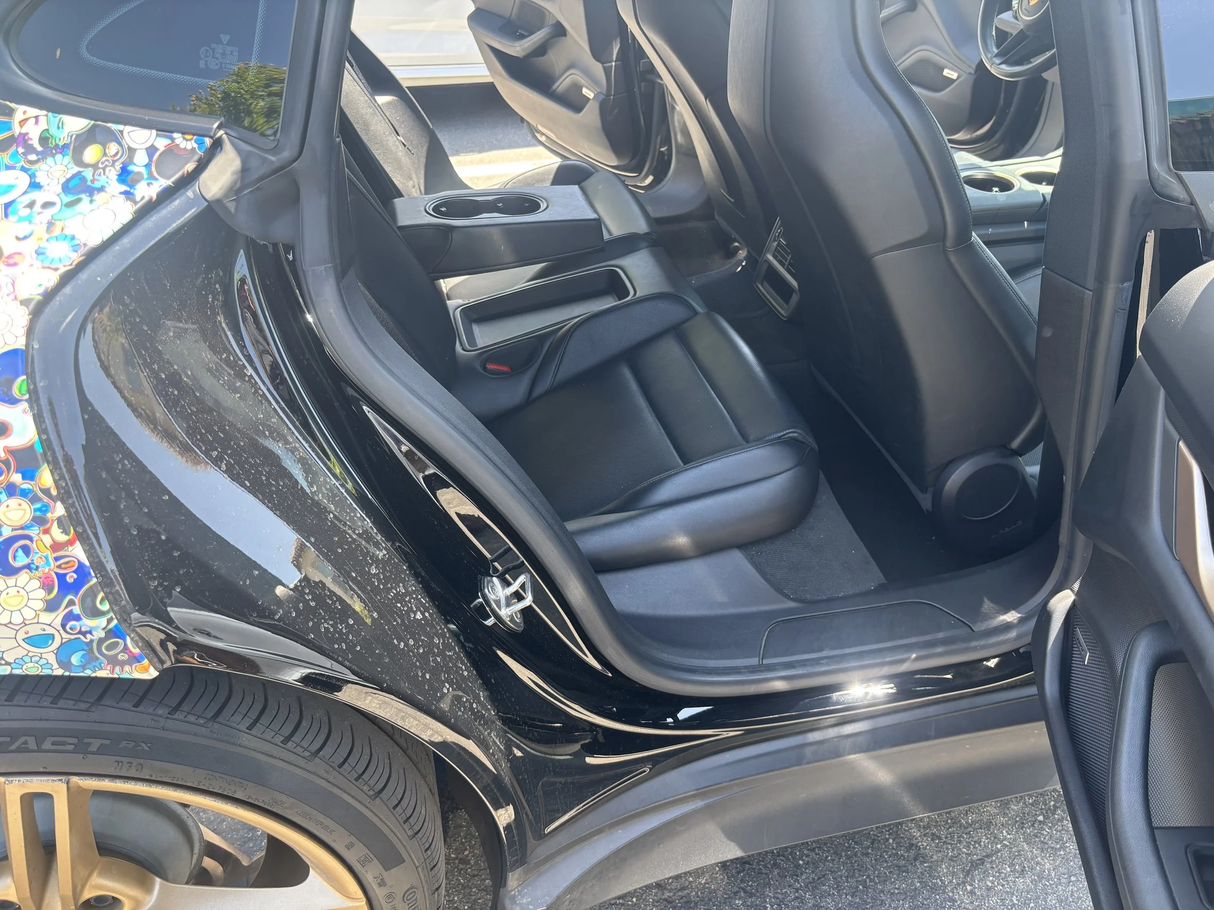 Interior Detailing Porsche Tacan Lake Forest