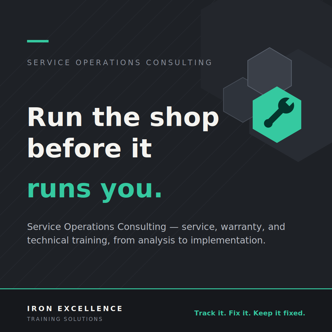 Service Operations Consultation
