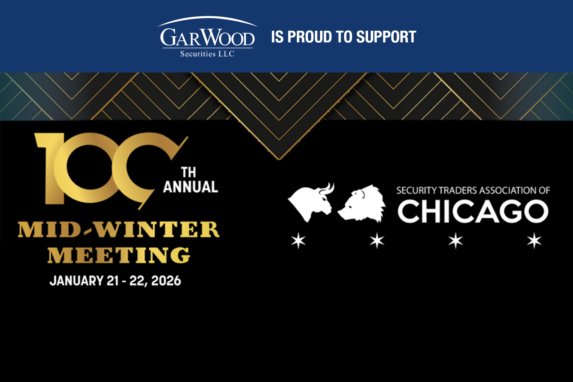 Gar Wood Securities Proudly Sponsors STAC’s 100th Annual Mid-Winter Meeting | January 21-22, 2026 