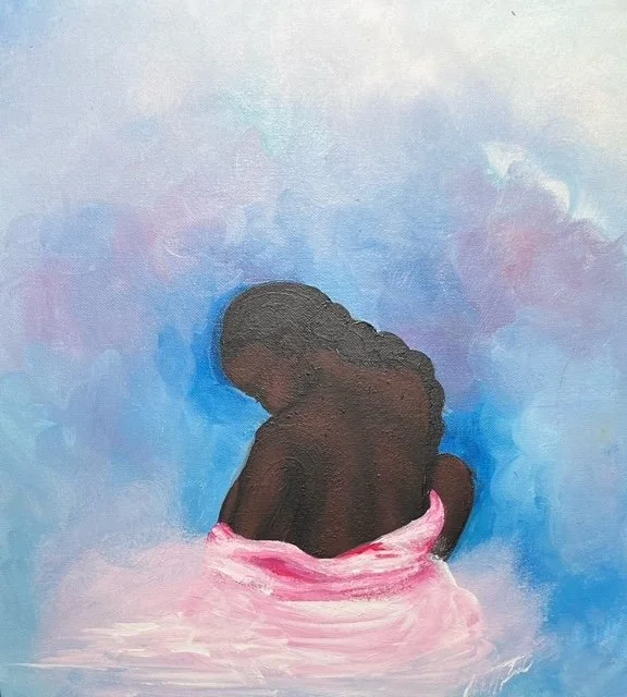 "African Fertility"
Acrylic and Oil Painting on Canvas
18x18"
2022