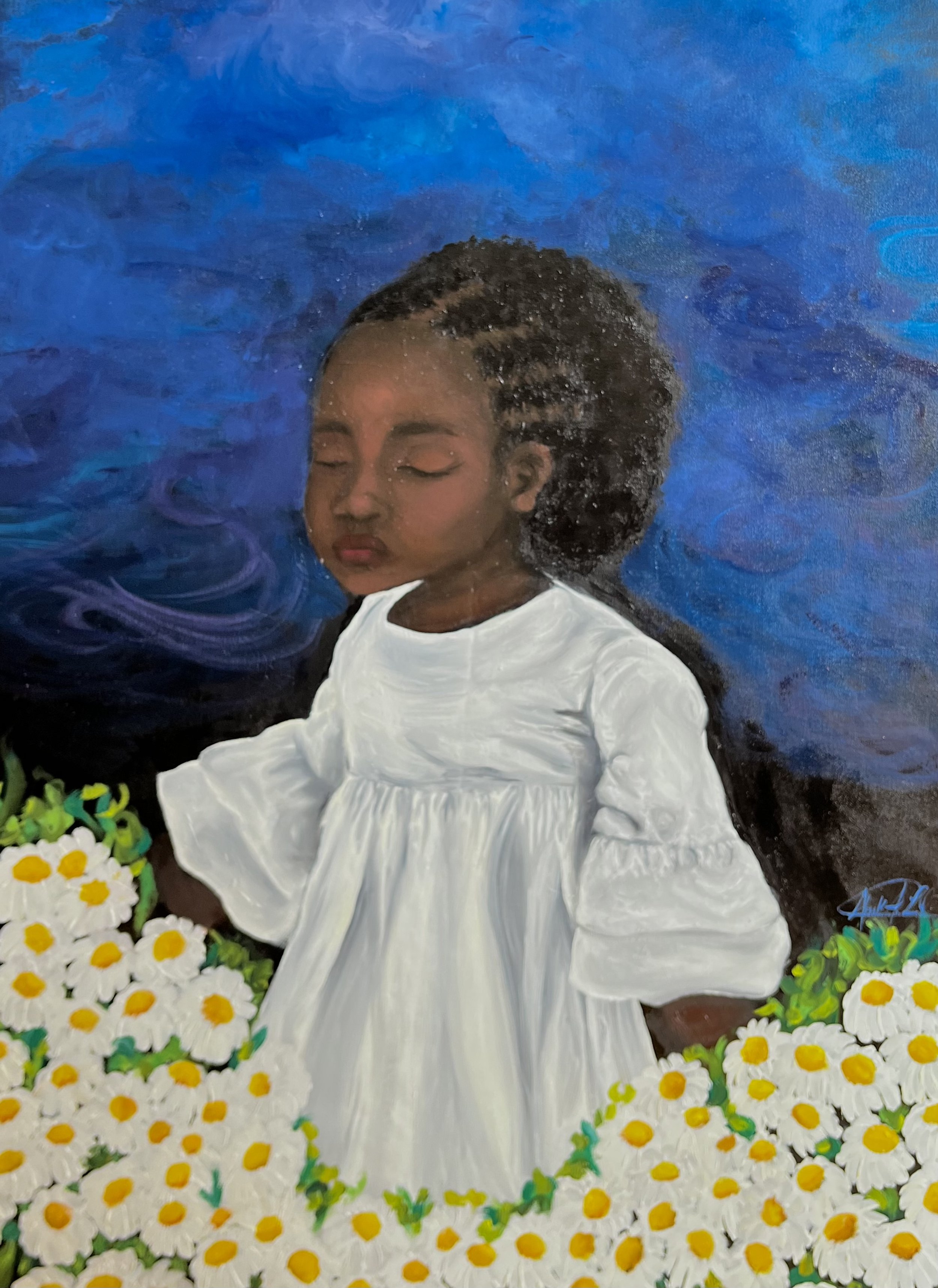"Innocence of a Child"
Oil Painting on Canvas
30x40"
2023
