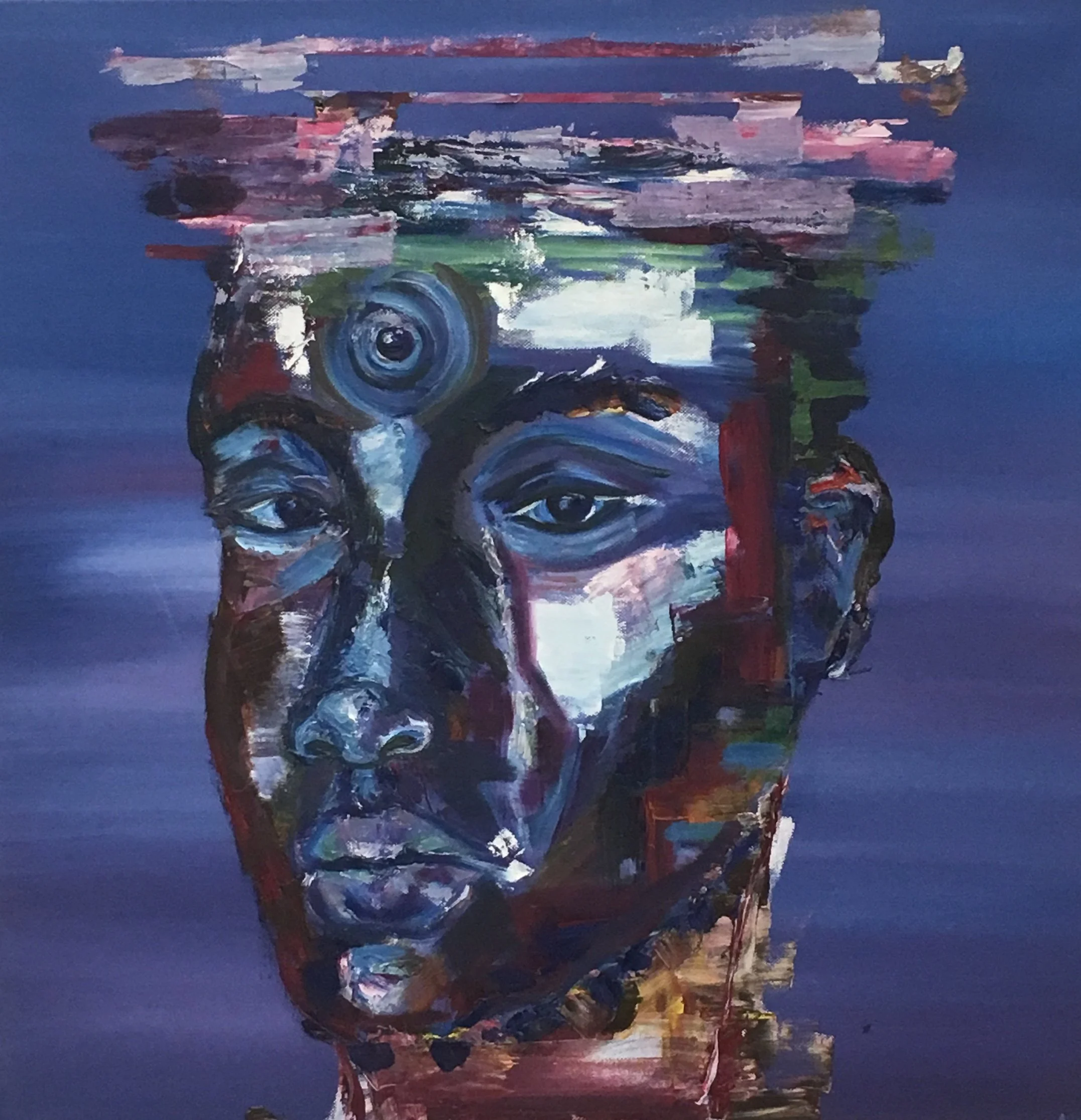 "Third Eye"
Oil Painting on Canvas
24x24"
2018