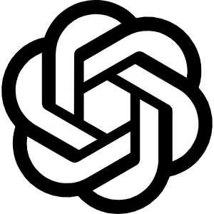A black and white silhouette of a nest with a bird on a branch.