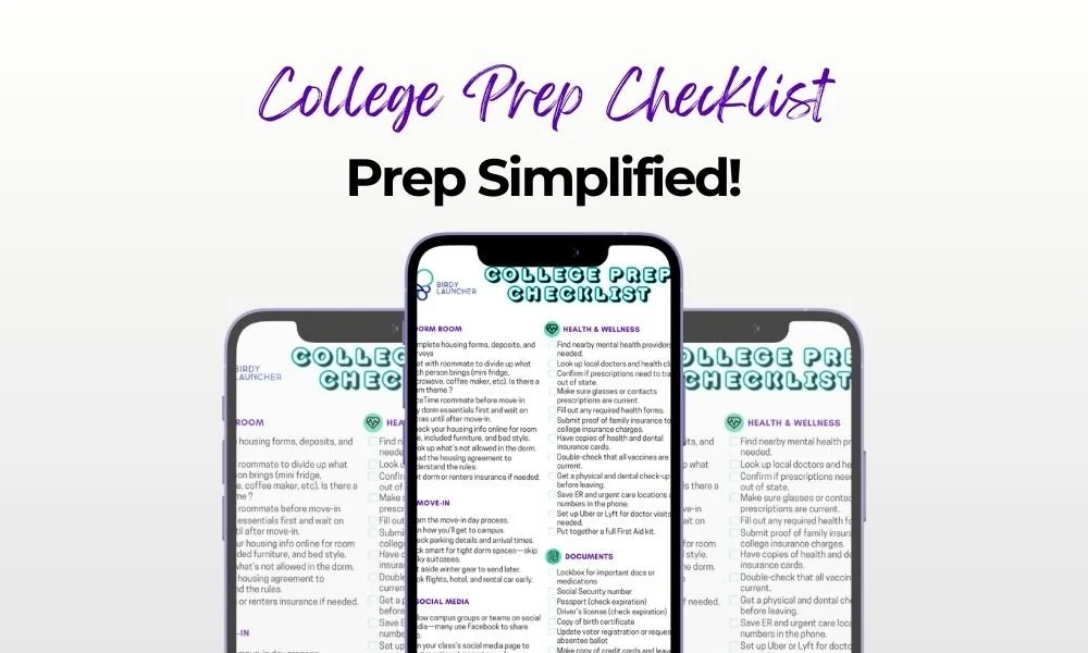 College Prep Checklist