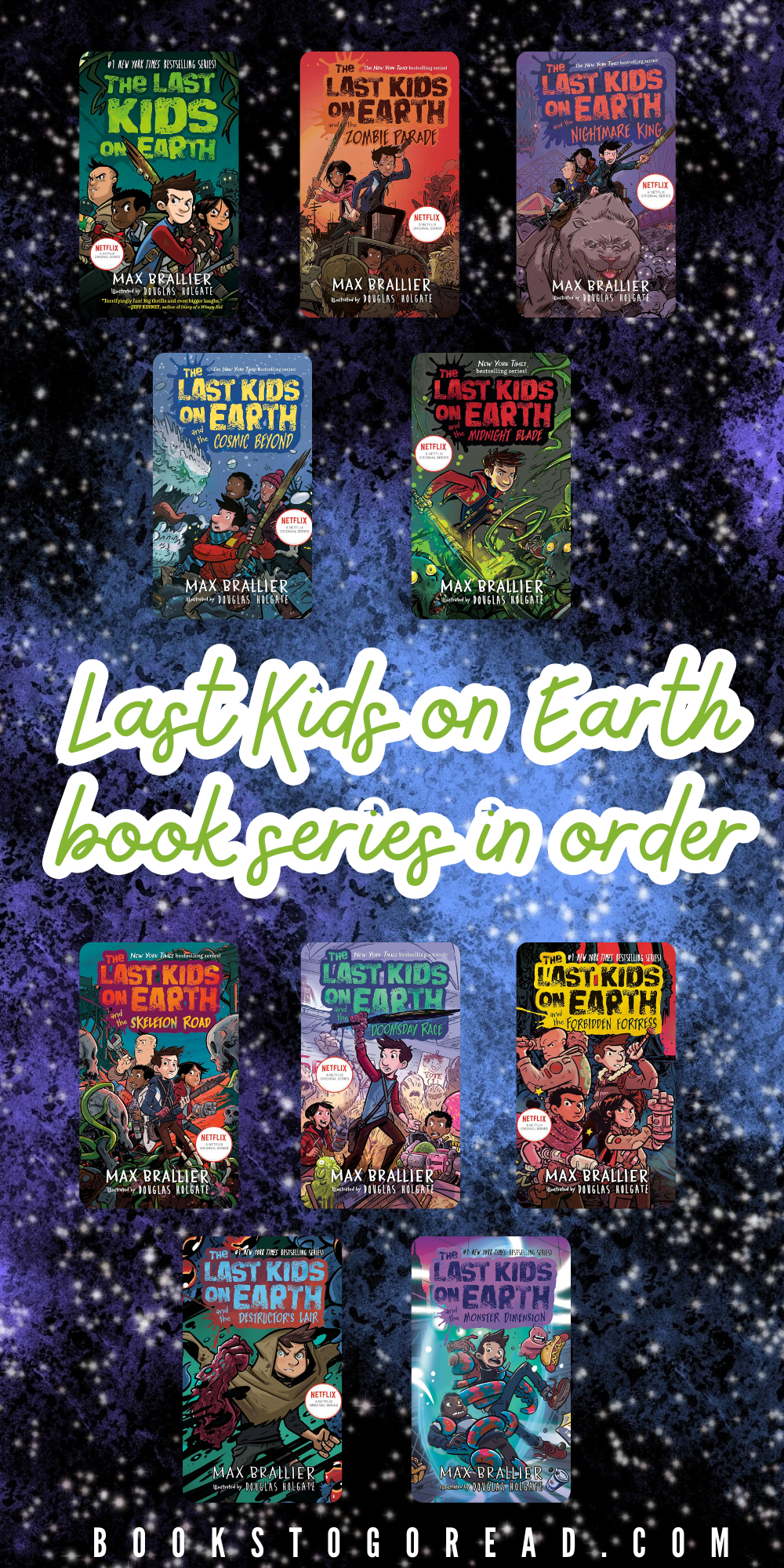 last kids on earth book series