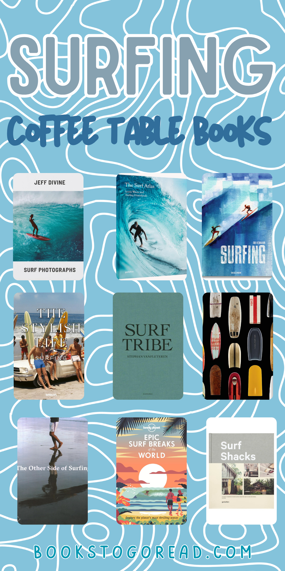 surfing coffee table books