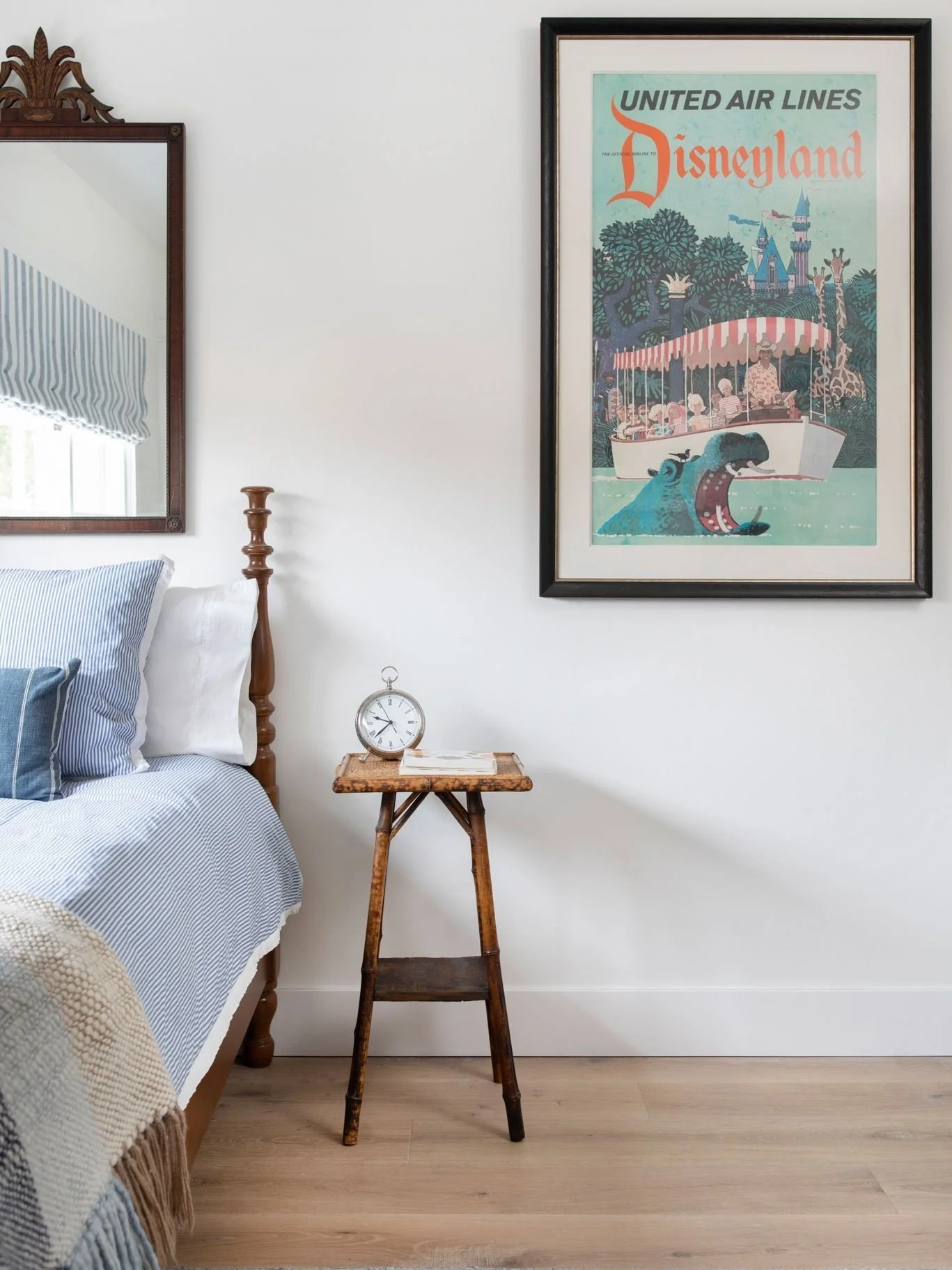 The most meaningful rooms are the ones that feel personal! In this child&rsquo;s bedroom, a family heirloom bed and personal artwork became the foundation for a space that feels collected, layered, and uniquely theirs. Because creating a beautiful ho
