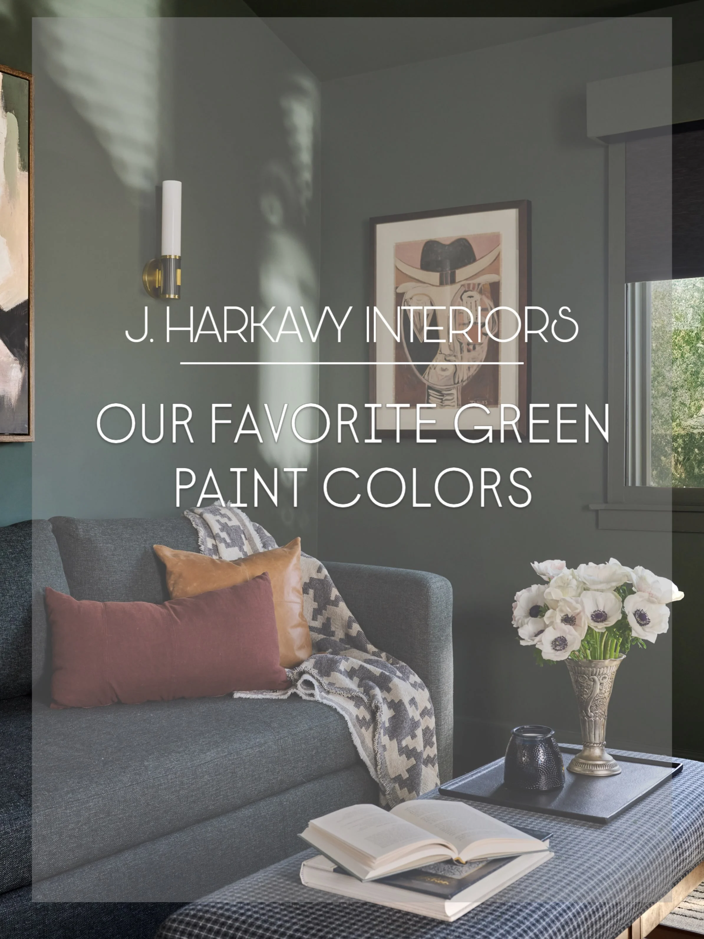 With Benjamin Moore announcing their 2027 color of the year being Webster Green &mdash; it inspired us to round up some of our favorite shades

#jharkavyinteriors #interiordesign #californiadesign
#coastaldesign #palosverdes