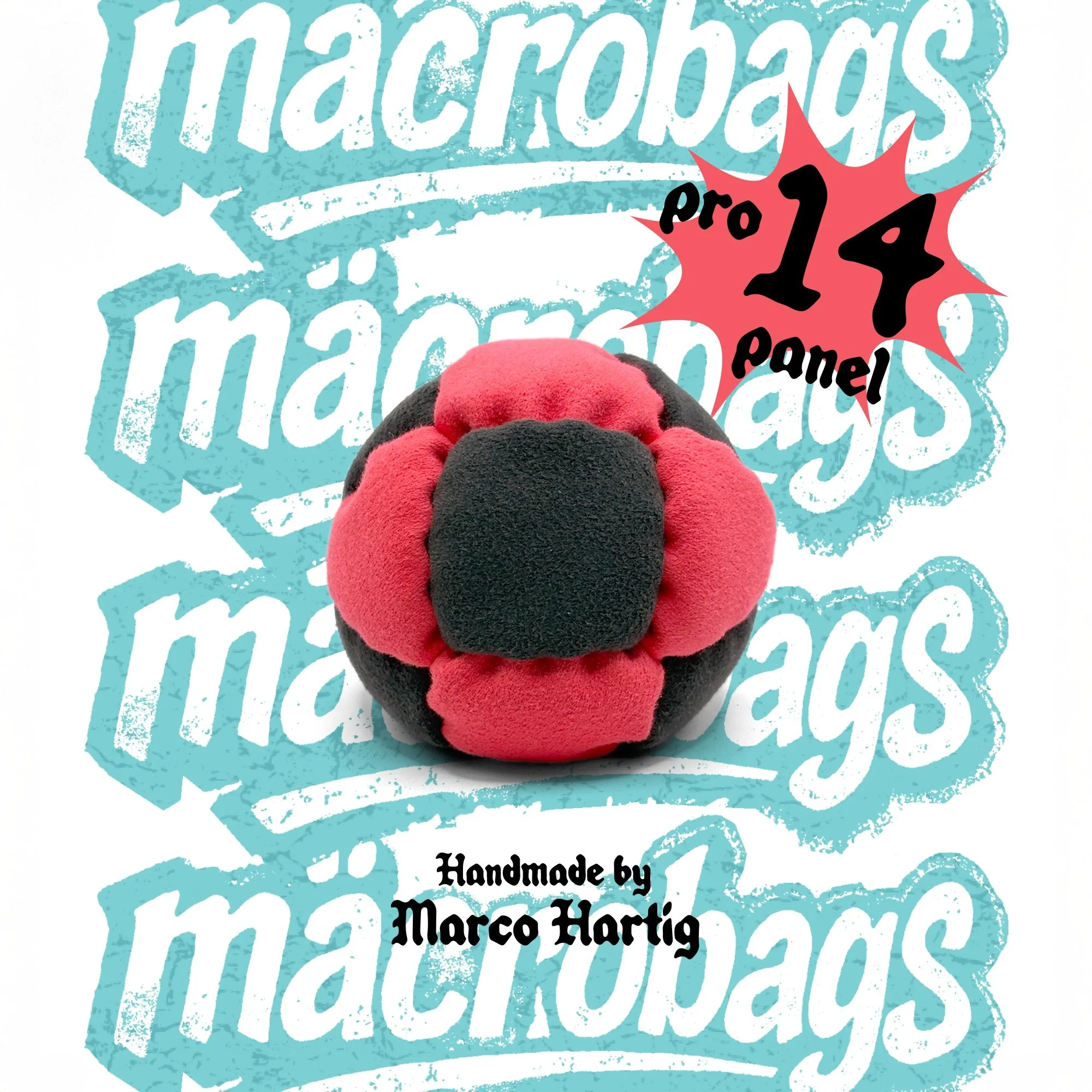 I&rsquo;m stoked to share I&rsquo;ll be dropping a fresh batch of @macro_footbag 14 panels for Foot Clan Friday this week! In the same colorway as the previous releases, you can make yourself a matching set! If you ever wondered what 20+ years of mak