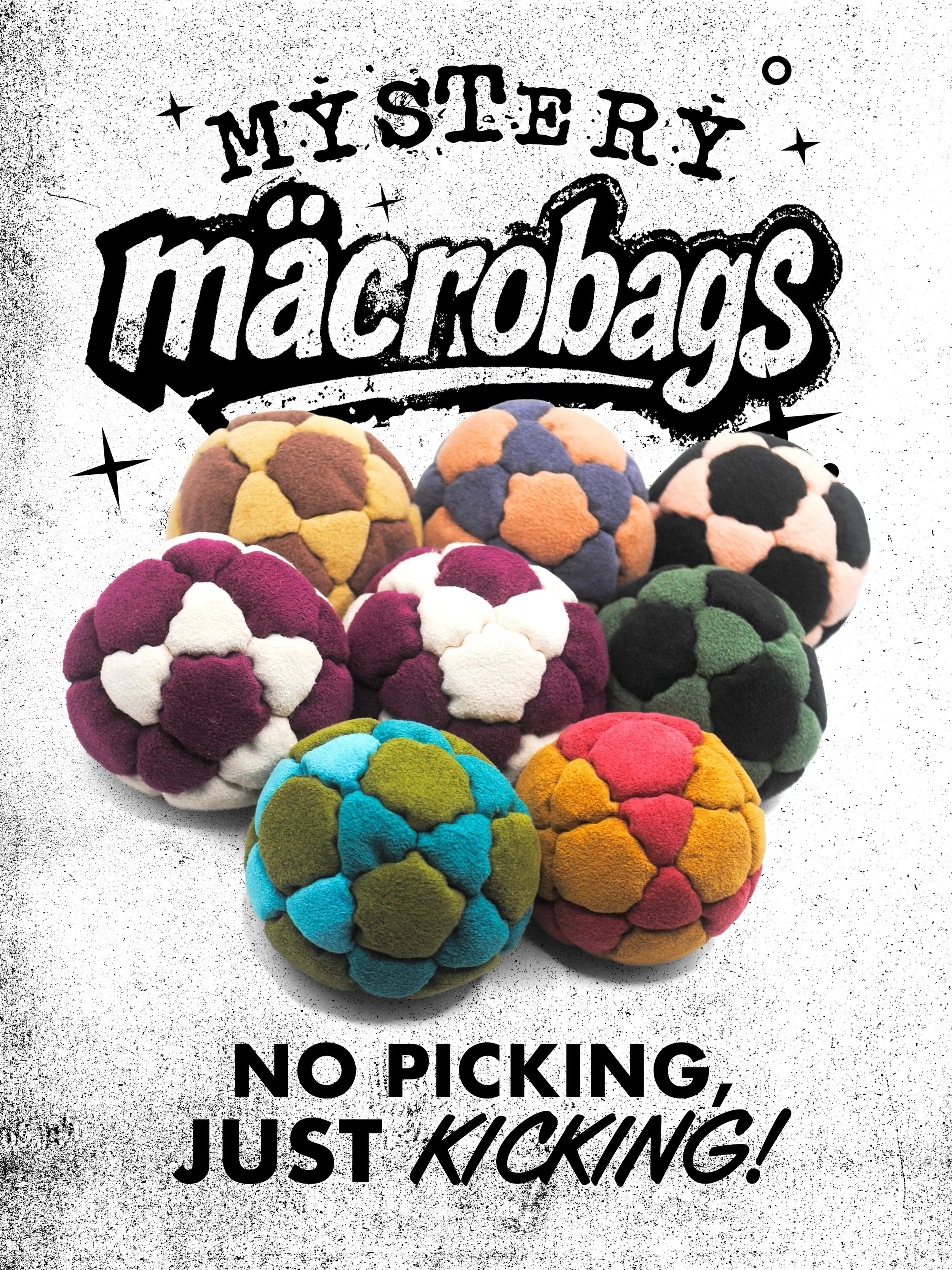 We will also be releasing a batch of beautiful 32 Panel Pro @macro_footbag bags Thursday into Friday at midnight EST. Each design is different. No picking, just kicking! High quality, limited quantity!
