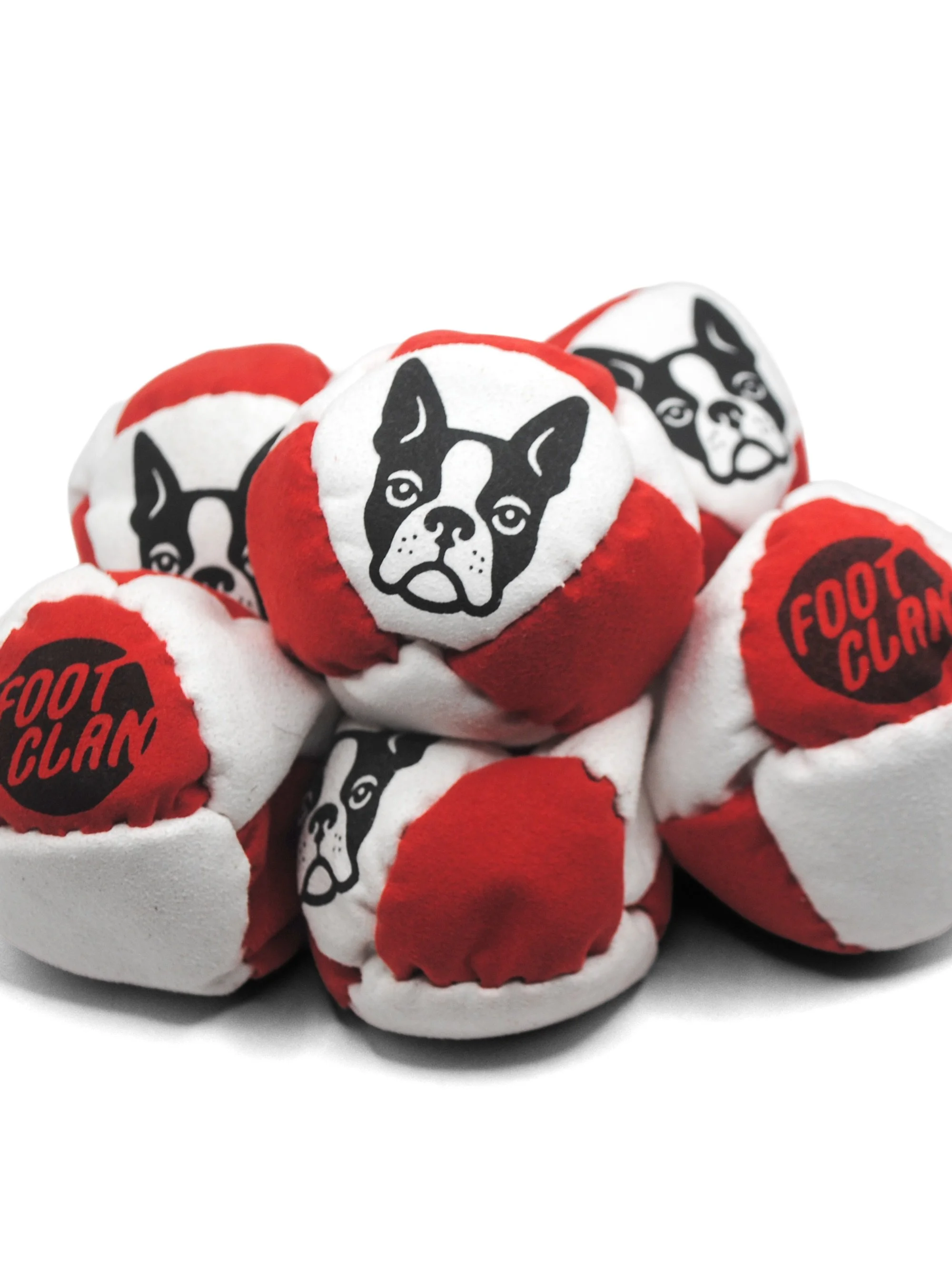 Foot Clan logistics team bags dropping tomorrow night into Friday at Midnight EST time! These Boston&rsquo;s have my heart and have been part of my journey learning footbag. Always curious why I&rsquo;m playing but they can&rsquo;t have the toy! 8 pa