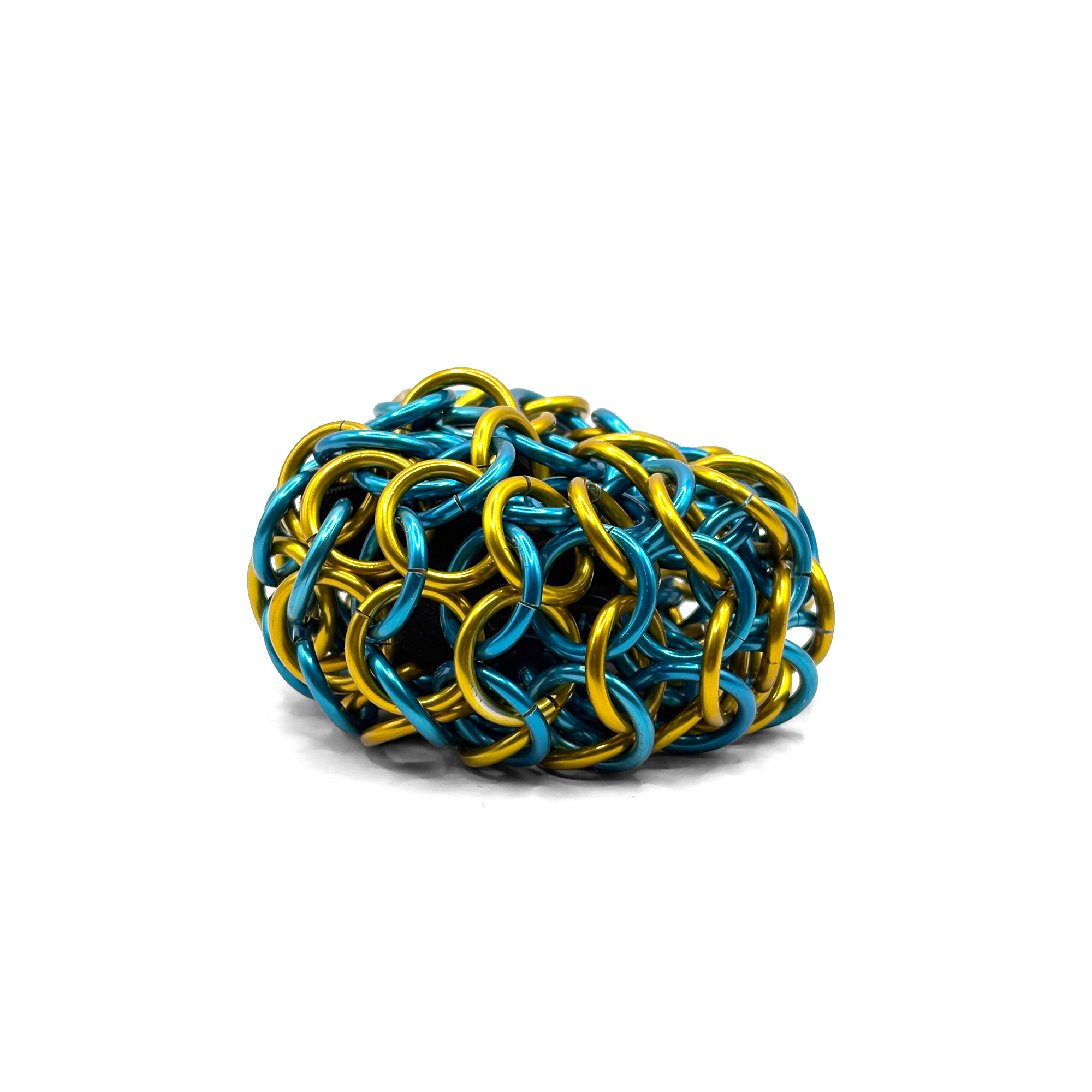 Chainbagz Footbag - Blue and Gold