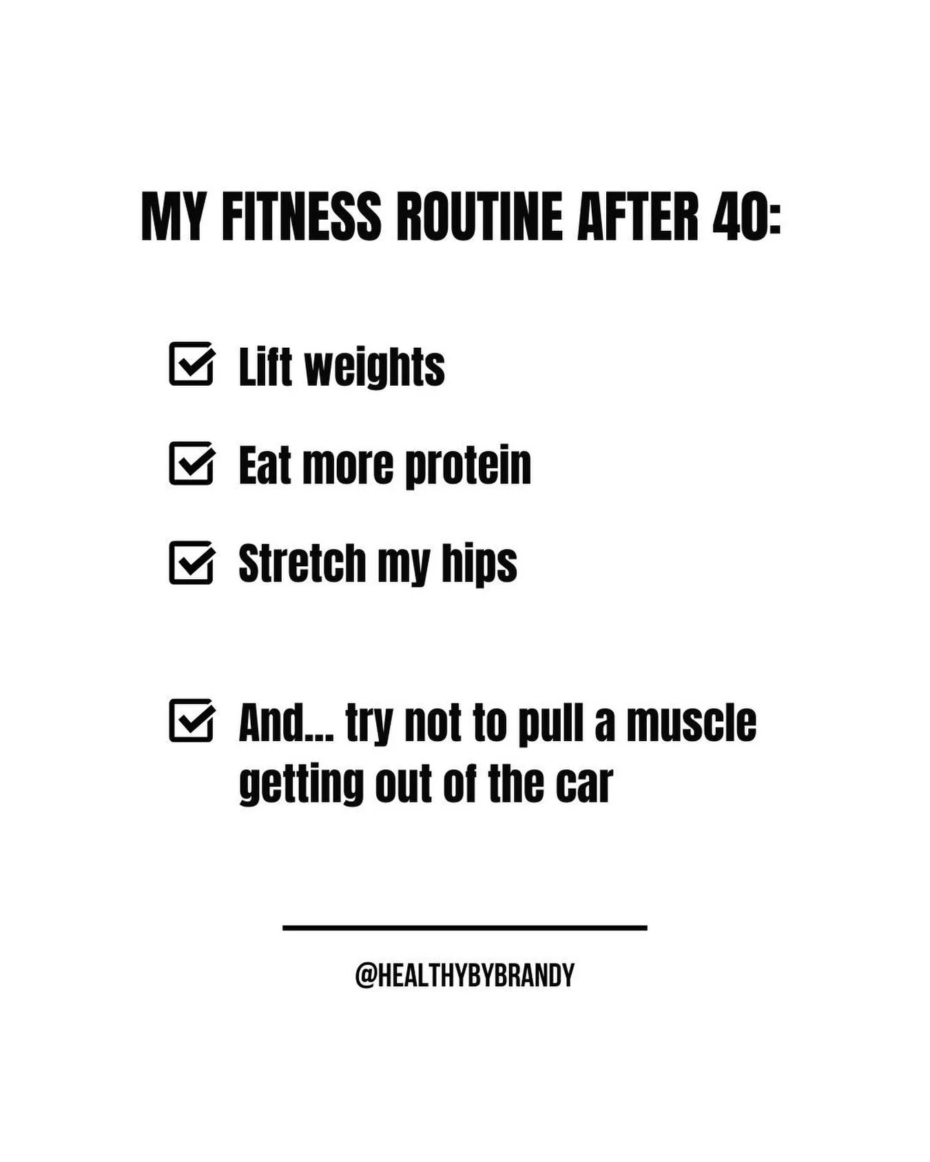 you know... just avoiding injuries doing normal life 🤪

#millennialhumor #relatabletextpost #lifeafter40 #fitover40 #millenniallife