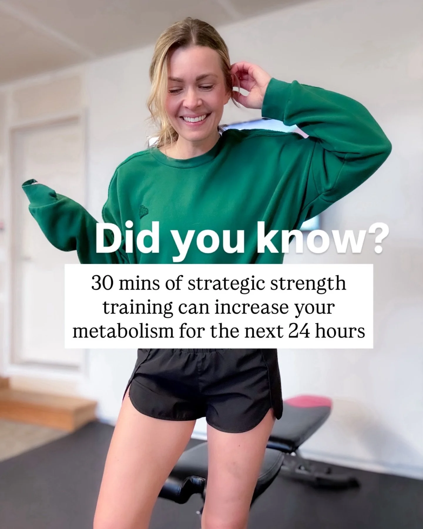 Here&rsquo;s the deal&hellip;
⠀⠀⠀⠀⠀⠀⠀⠀⠀
Starting in your 30s, women lose about 3&ndash;8% of muscle mass every decade&hellip; and that loss speeds up during perimenopause and then menopause.
⠀⠀⠀⠀⠀⠀⠀⠀⠀
Less muscle doesn&rsquo;t just change how your bo