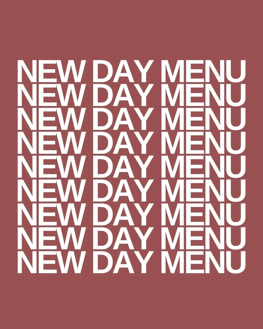 The New Day Menu is here.

Fresh flavours. Familiar favourites.

Only at The Alternate Root.

Check it out now www.alternateroot.com.au