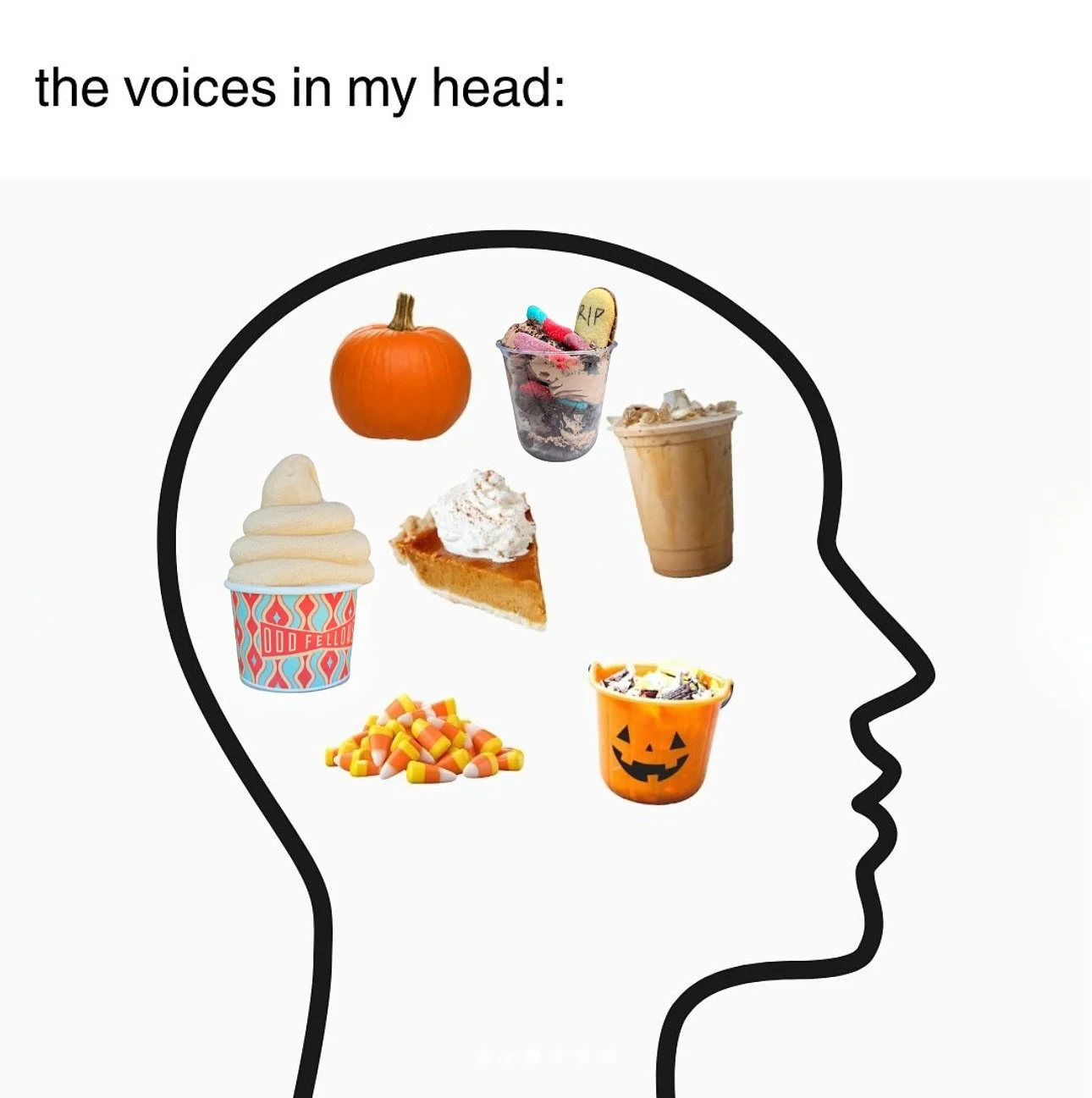 ๐ป I hear voices in my head… they tell me it’s fall season! ๐ Grab a Pumpkin Spice Soft Serve or Graveyard Dirt Cup Sundae at all OddFellows shops in NYC and Florida before they disappear into the night! ๐๐ฆ