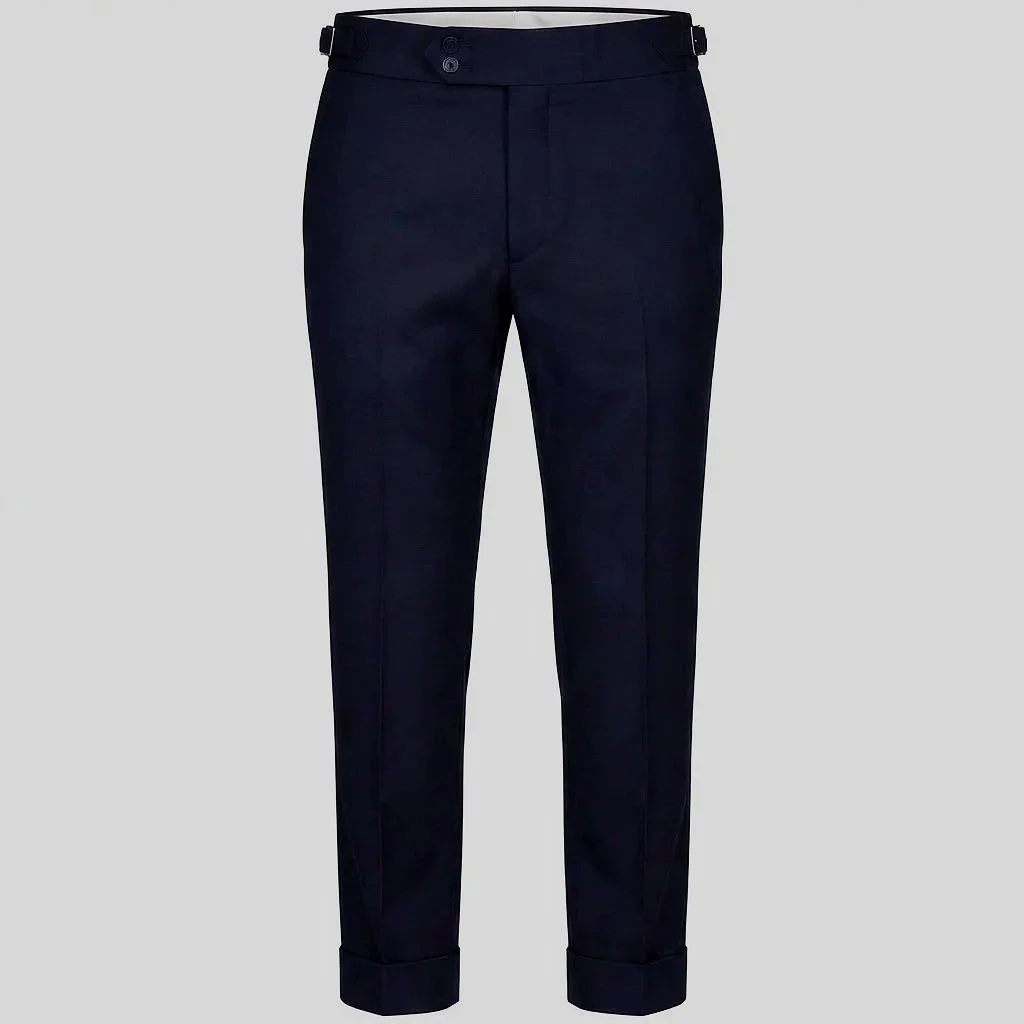 NAVY GURKHA TROUSER